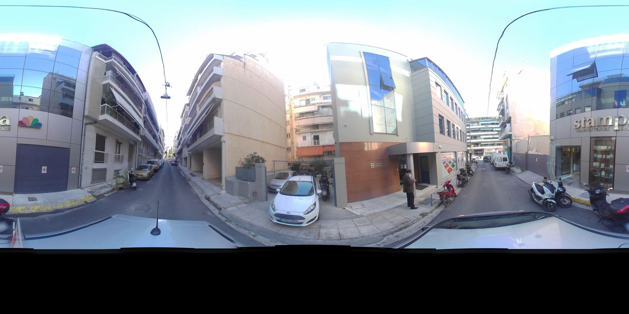 Street view near Elizabeth, Zográfos — © zaf3kala (CC BY-SA · Mapillary)