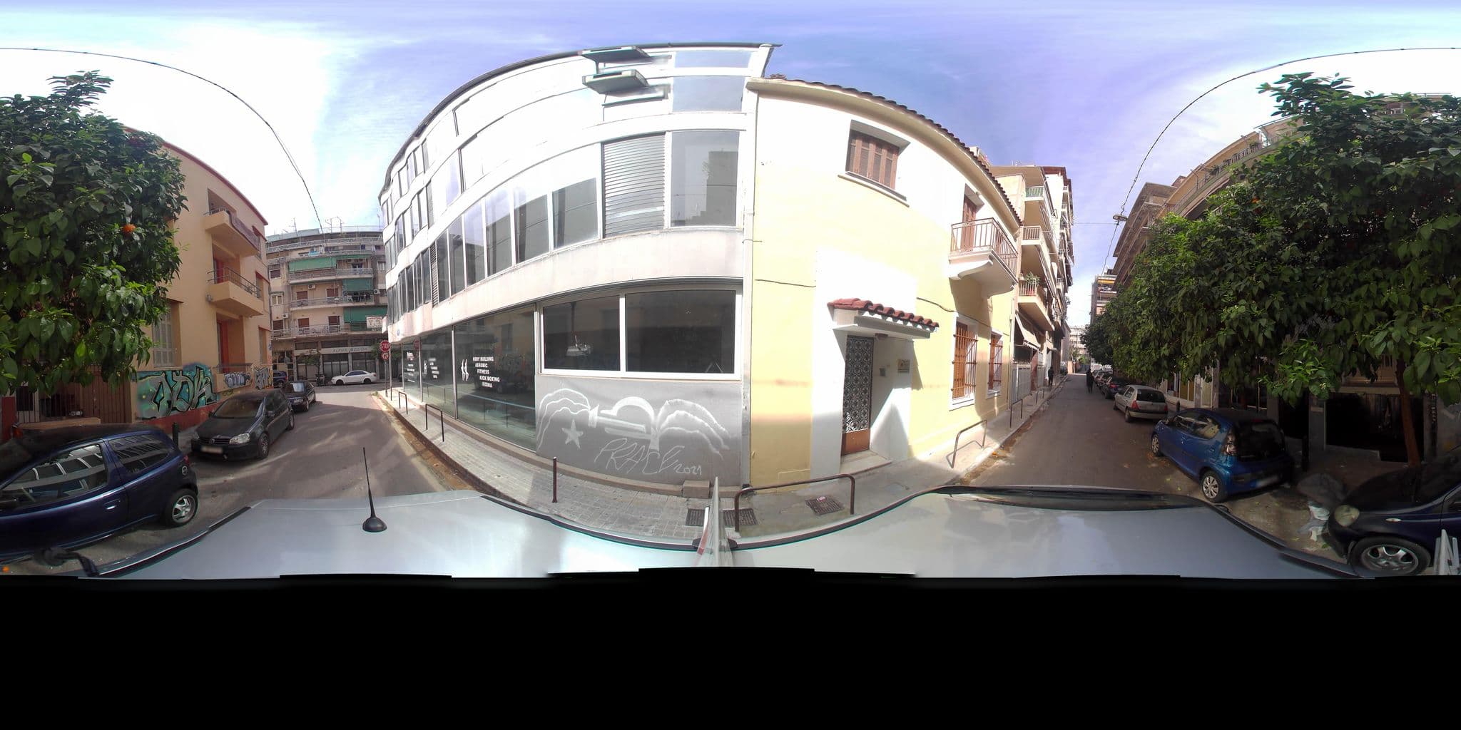Street view near Acropolis View Dream, Athens
