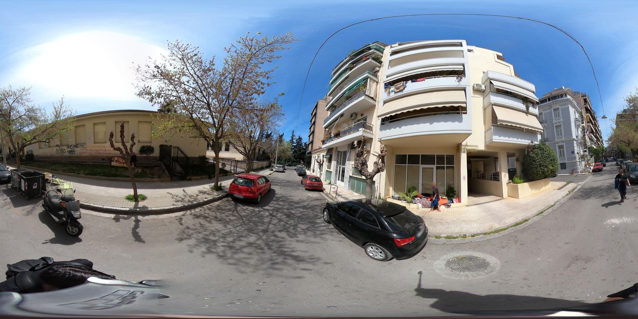 Street view near Iris, Athens — © alexbartzokas (CC BY-SA · Mapillary)