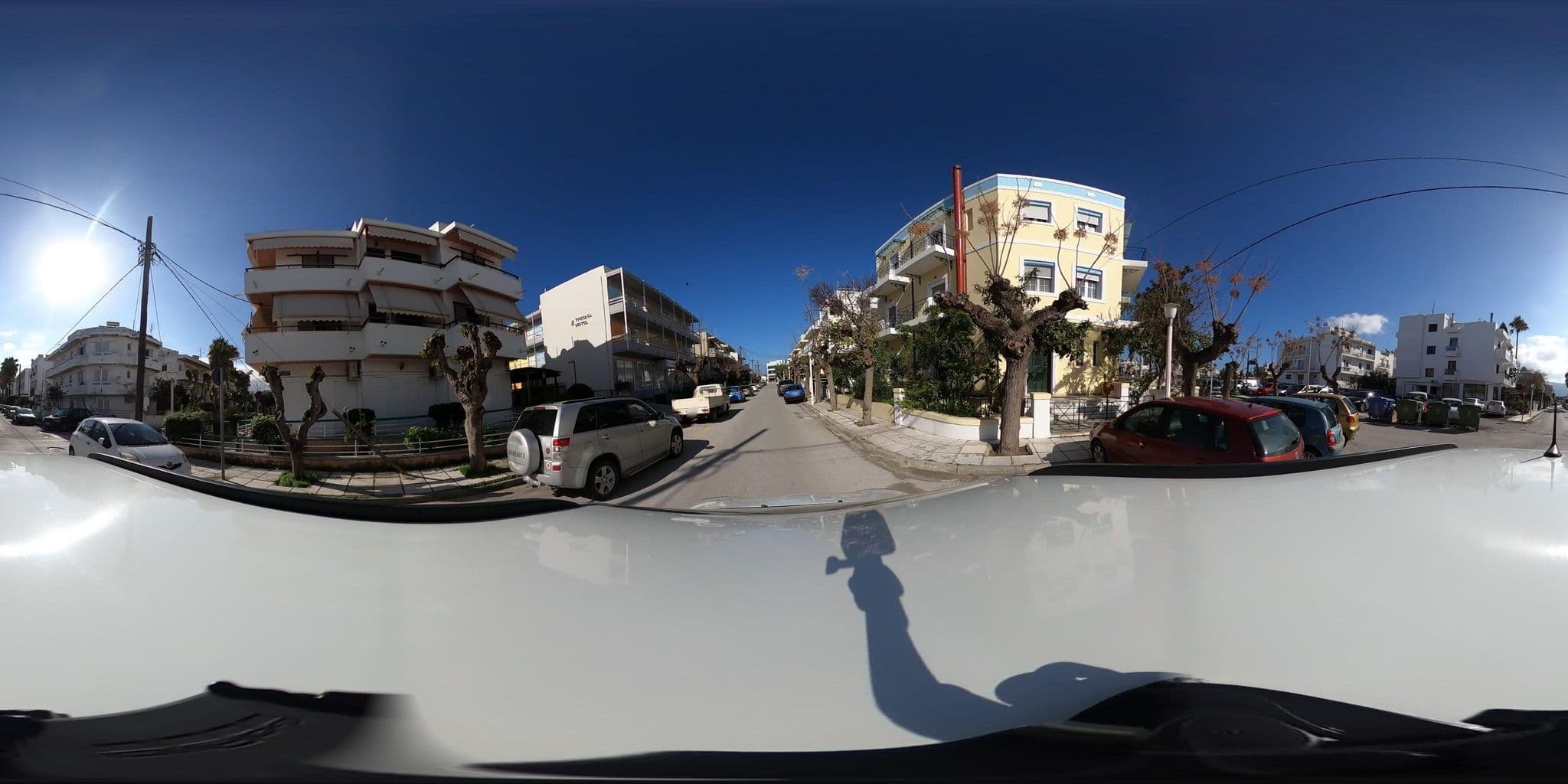 Street view near THEONIA, Kos