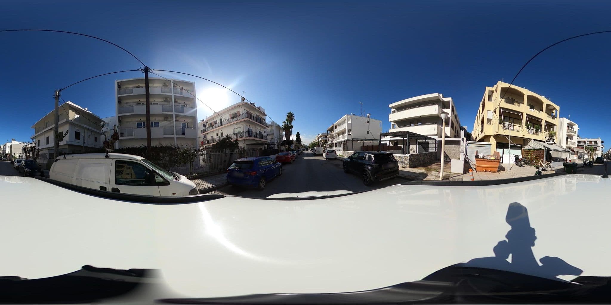 Street view near manolis Paritsa, Kos