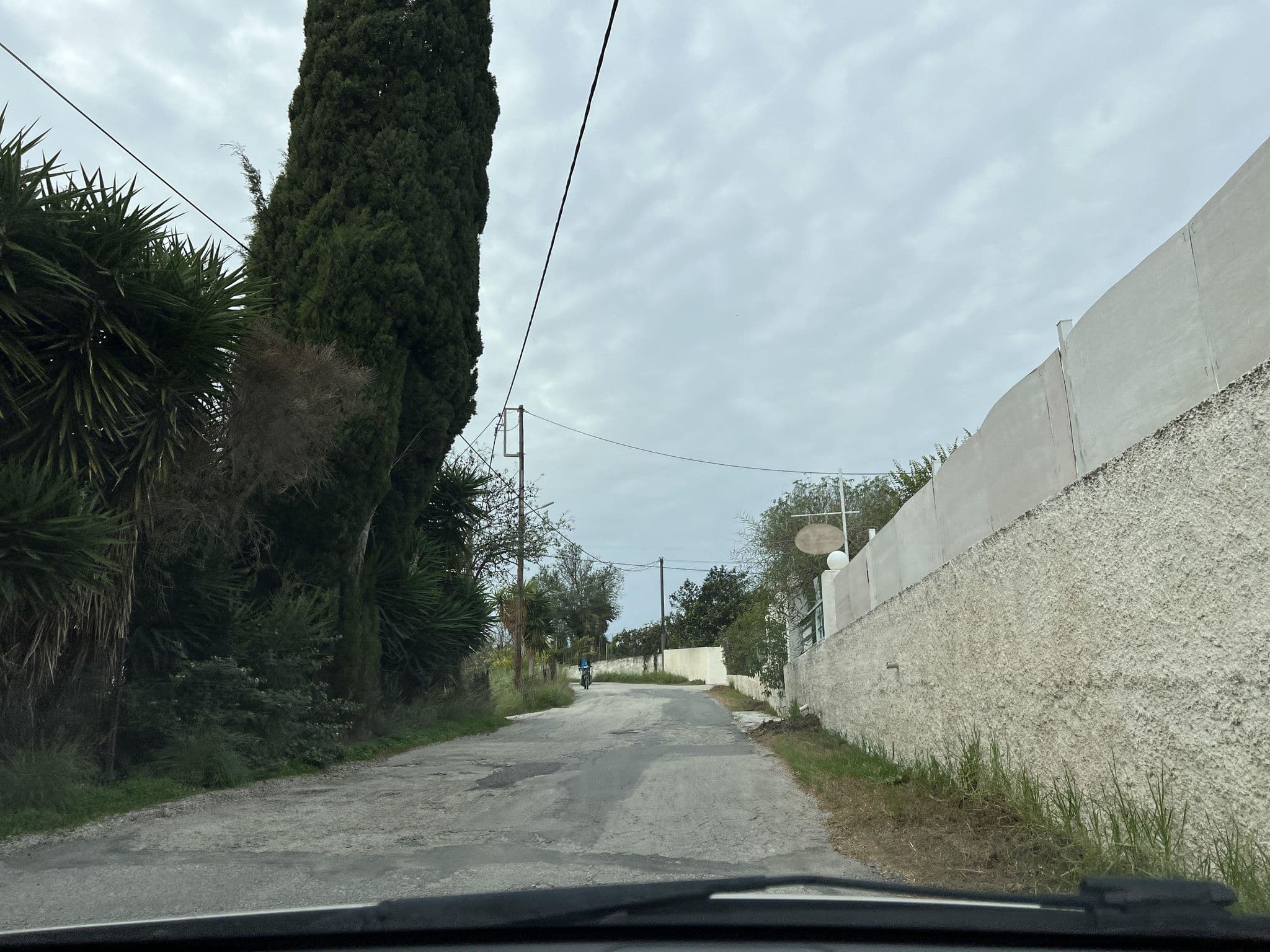 Street view near Galini Apartments, Agios Georgis
