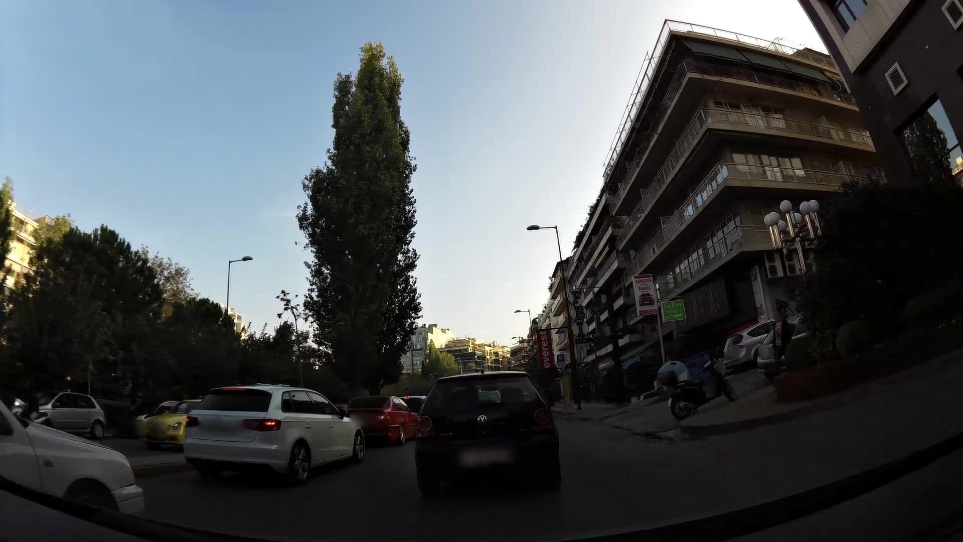 Street view near Crowne Plaza, Zográfos — © kaartcam (CC BY-SA · Mapillary)