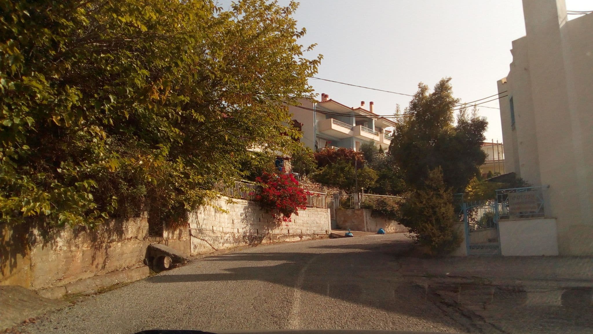 Street view near Avra Hotel, Efpálio — © nafpaktia (CC BY-SA · Mapillary)