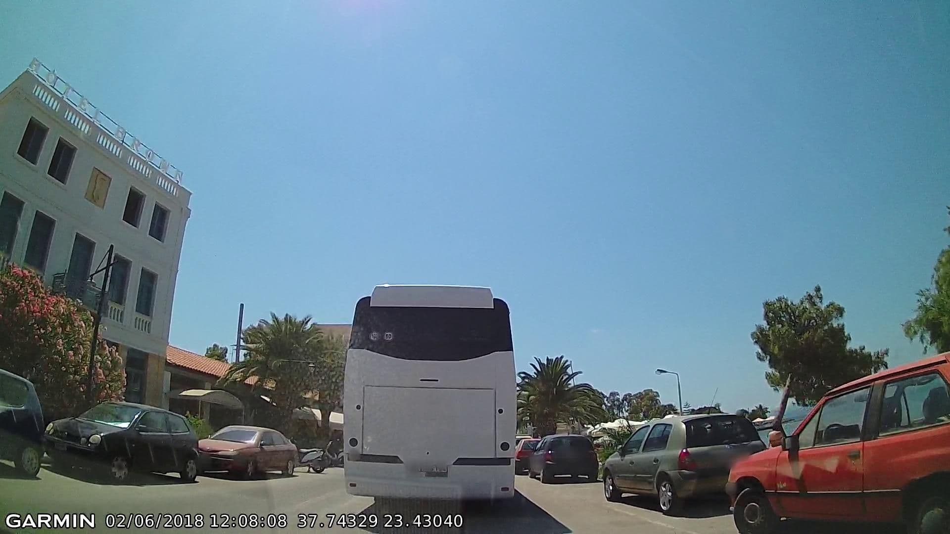 Street view near Hotel Brown, Aegina — © pppetros (CC BY-SA · Mapillary)
