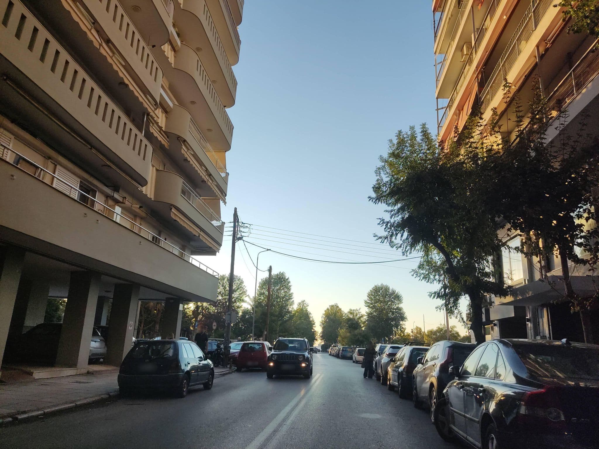 Street view near Queen Olga, Triandría — © alpha14 (CC BY-SA · Mapillary)