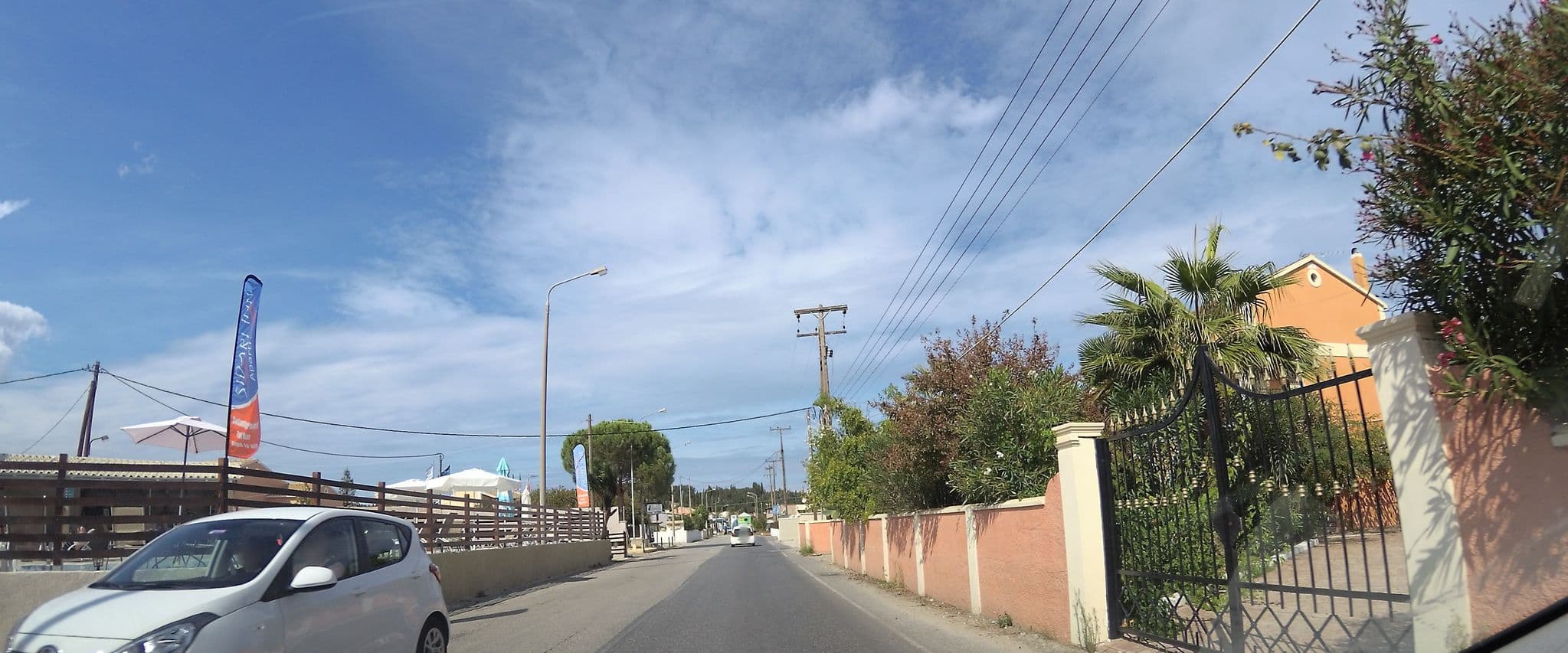 Street view near Sidari Inn Aparthotel, Agios Georgis