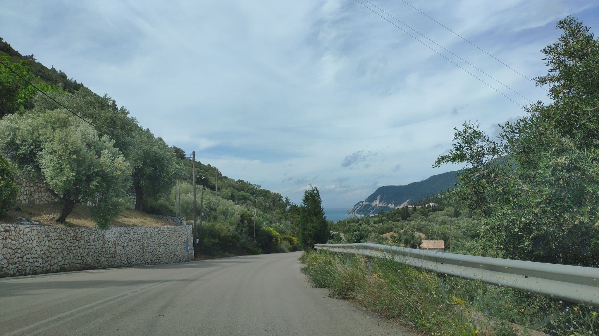 Street view near Althea Studio Lefkada, Lefkáda — © pppetros (CC BY-SA · Mapillary)