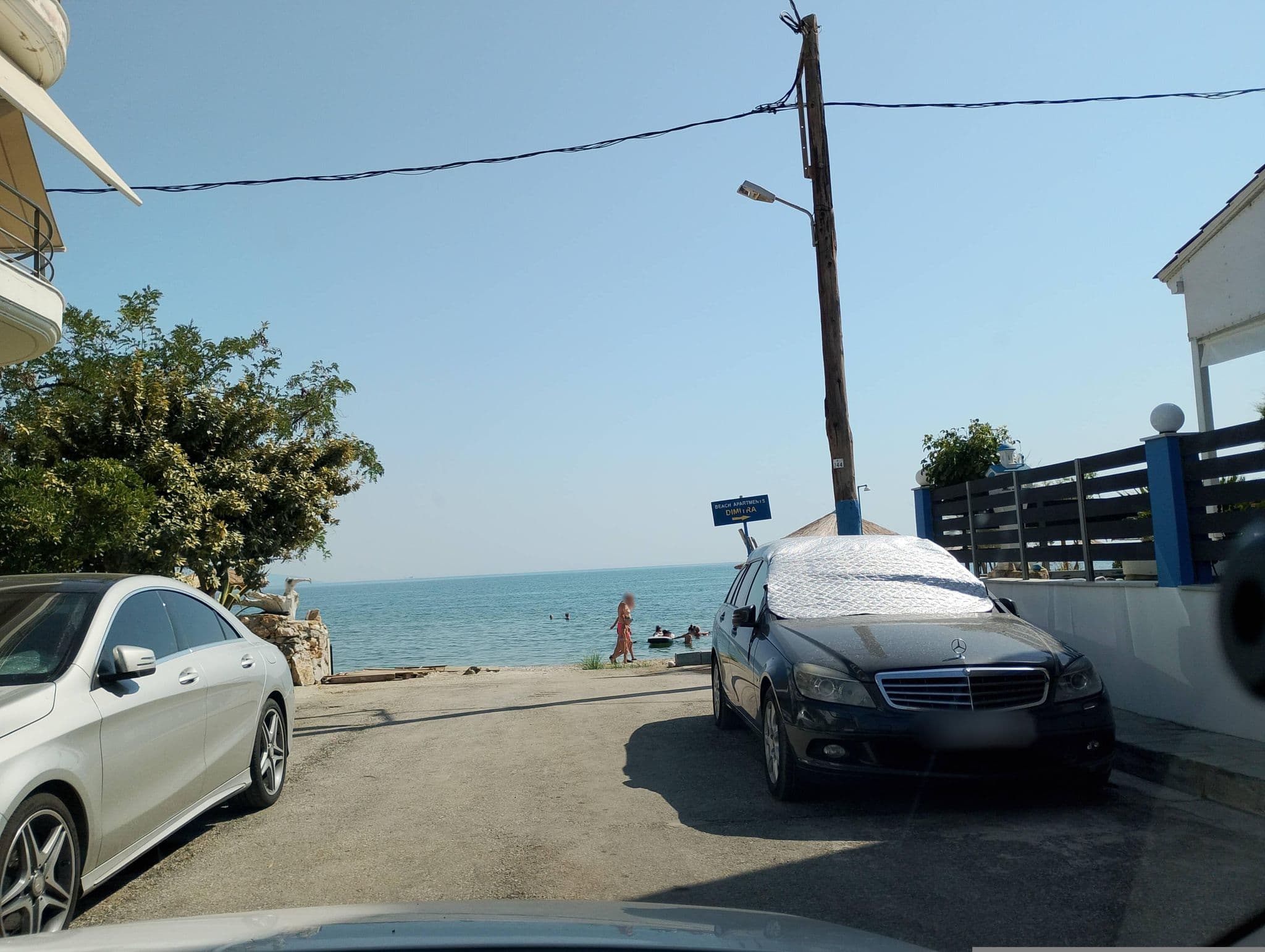 Street view near Dimitra Apartments 1, Néa Karváli — © George_210 (CC BY-SA · Mapillary)