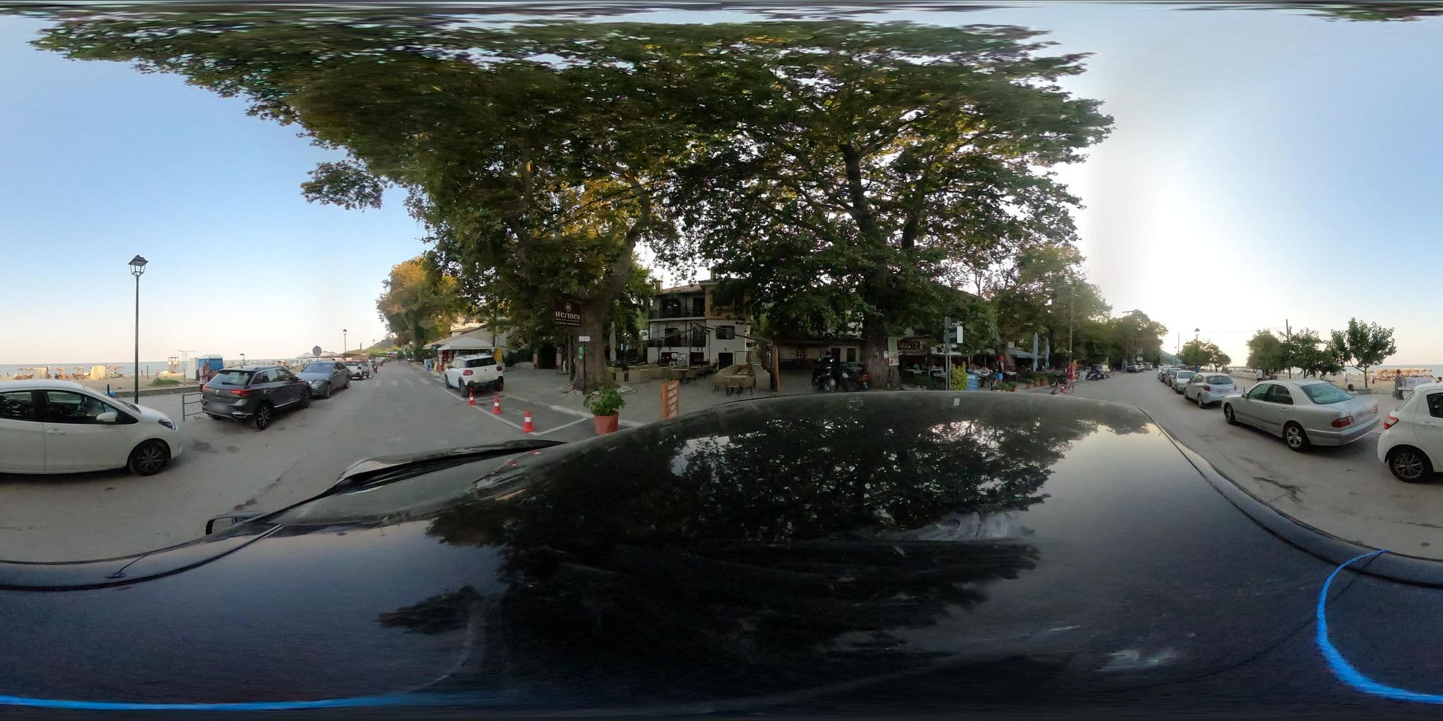 Street view near Hotel Hermes, Zagorá — © geraki (CC BY-SA · Mapillary)