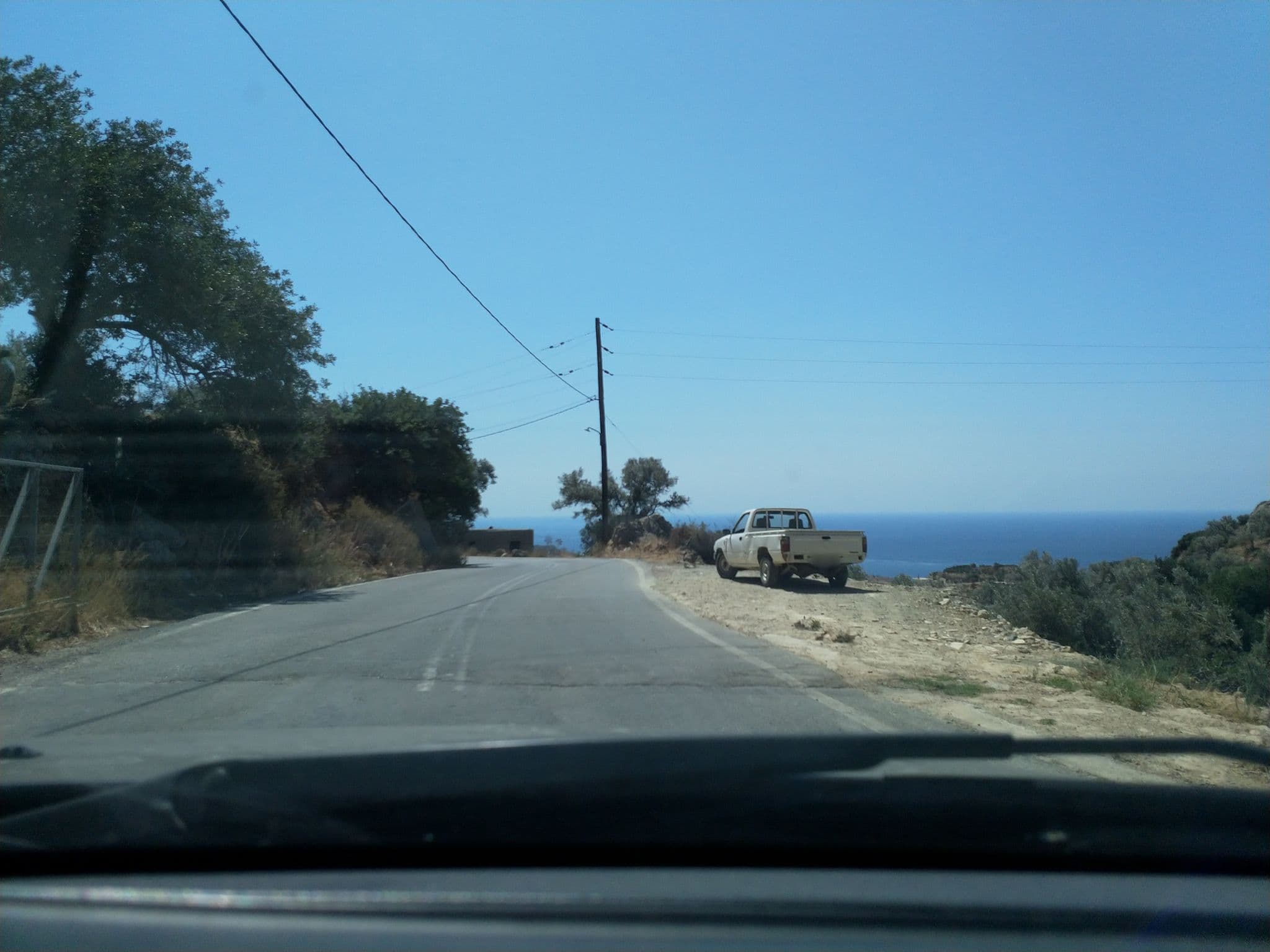 Street view near Apostolis, Tympáki