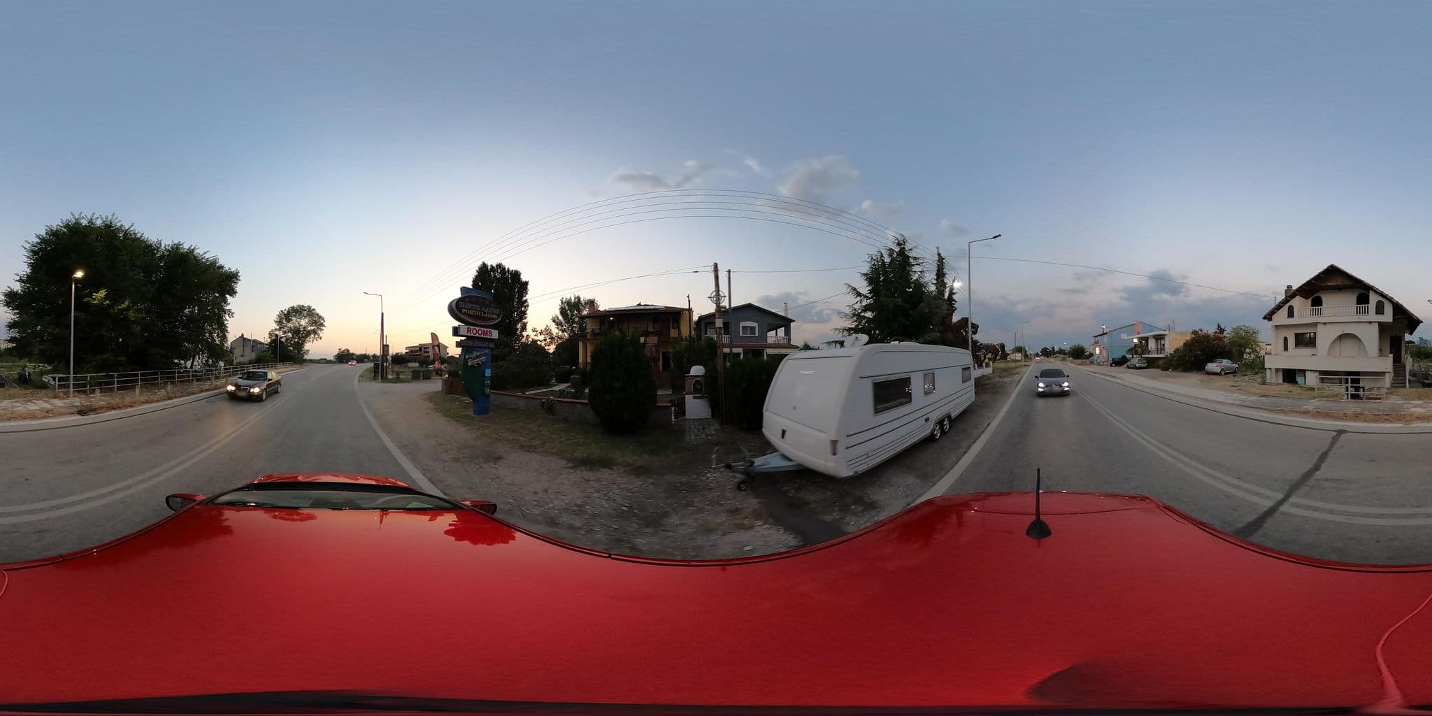 Street view near Hotel Porto Lagos, Genisséa — © nglf (CC BY-SA · Mapillary)
