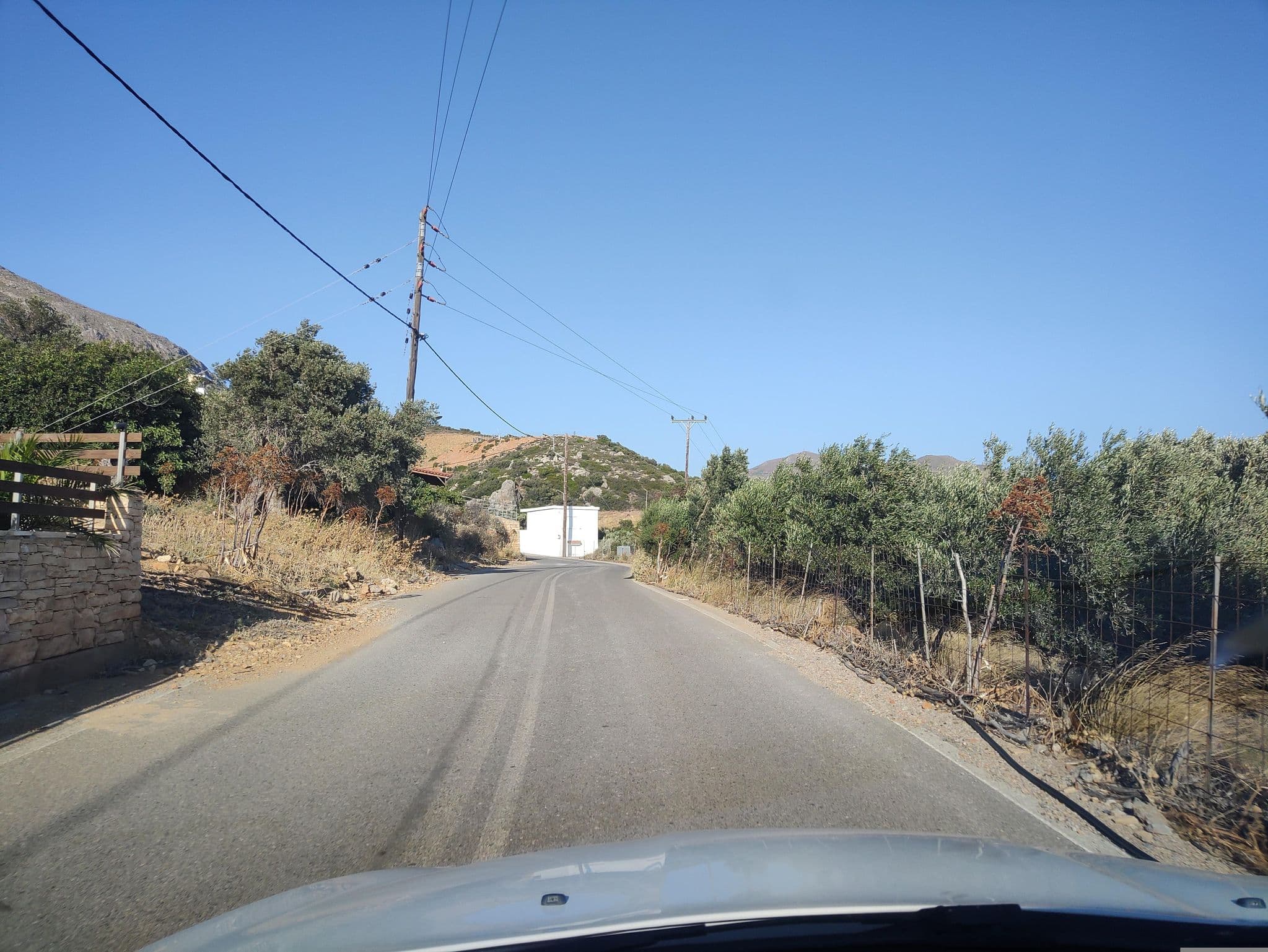 Street view near Villa Argyro, Tympáki