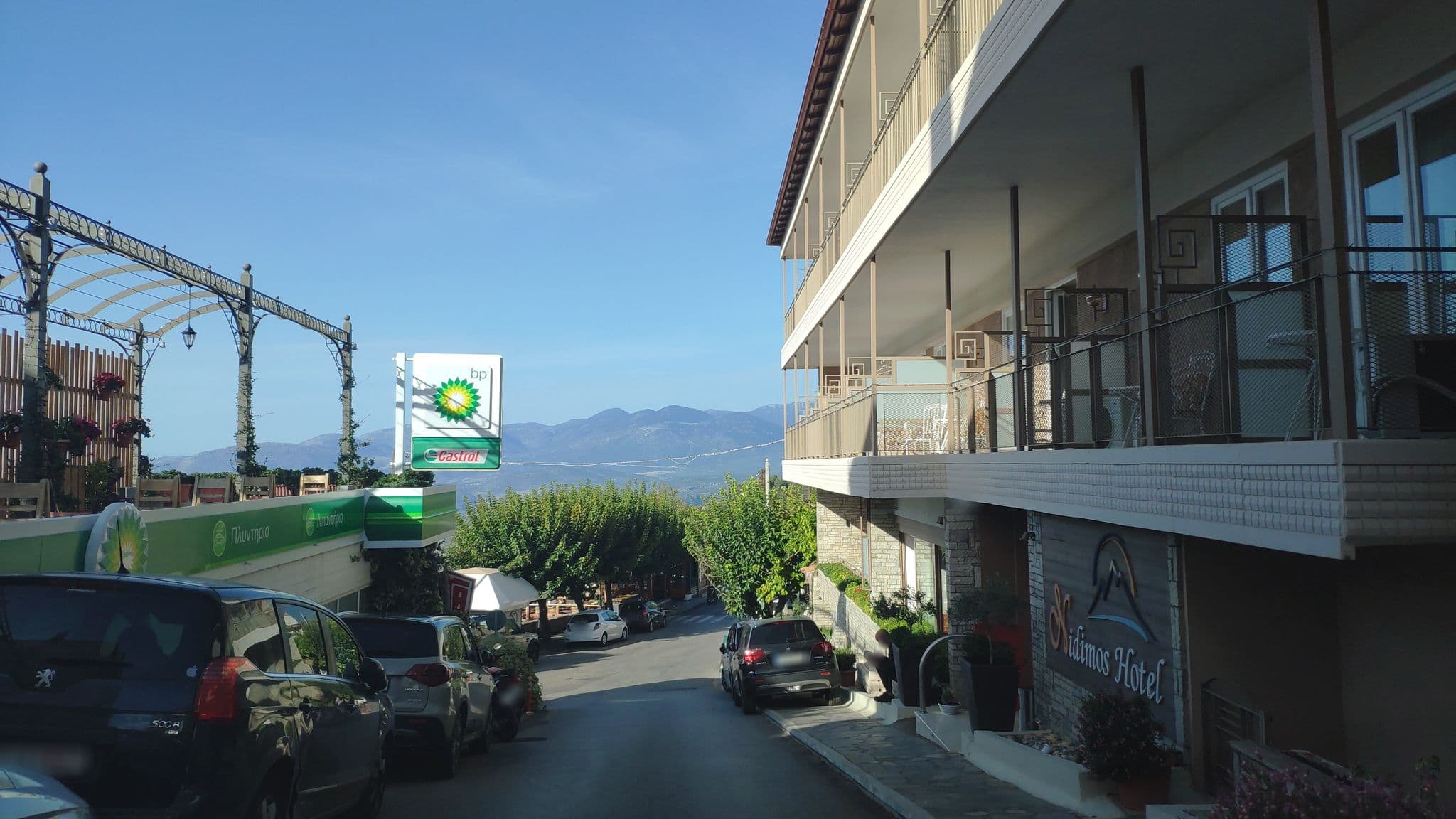 Street view near Nimidos, Delphi — © pppetros (CC BY-SA · Mapillary)