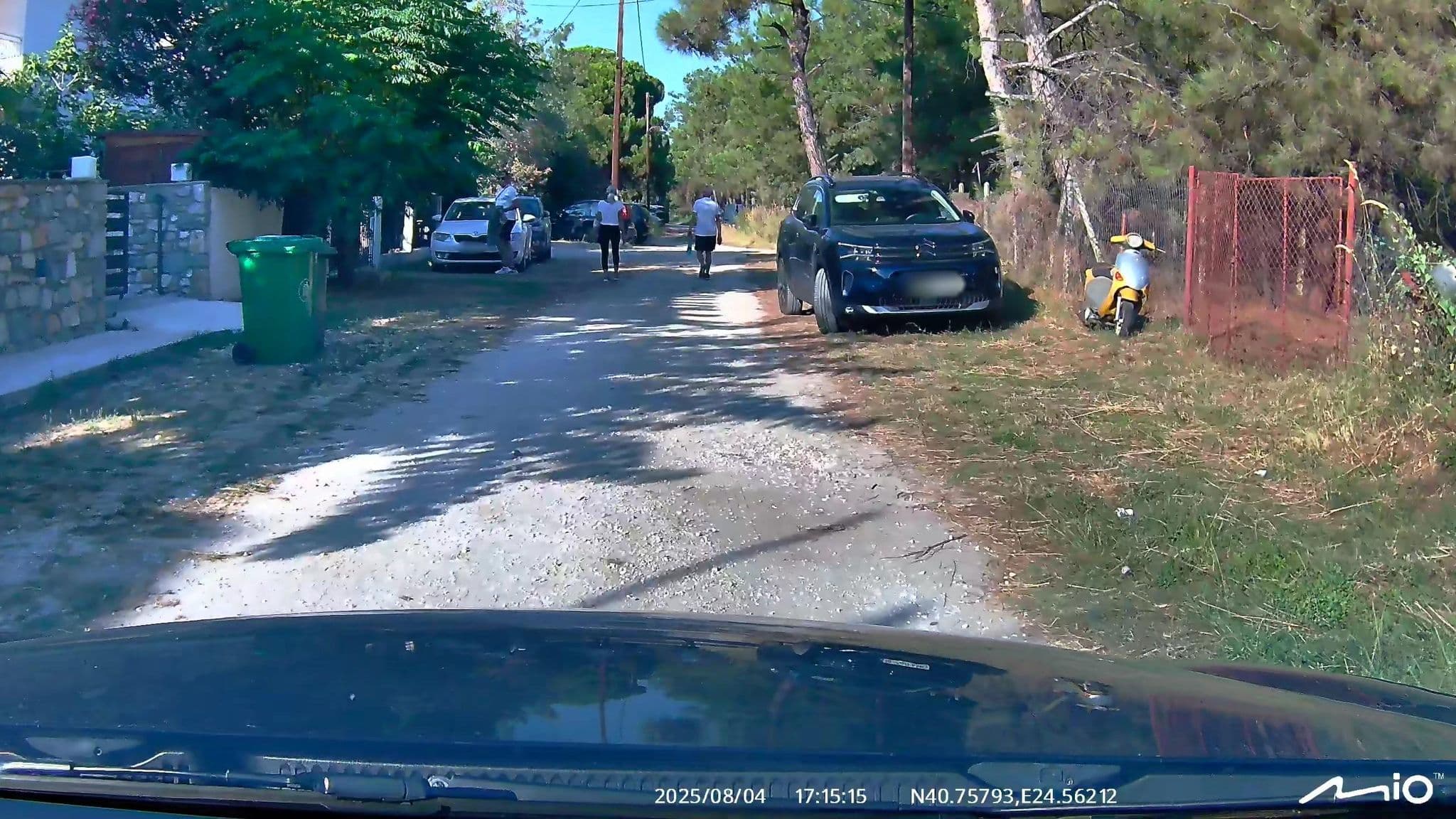 Street view near Villa Fotini, Prínos — © puky (CC BY-SA · Mapillary)