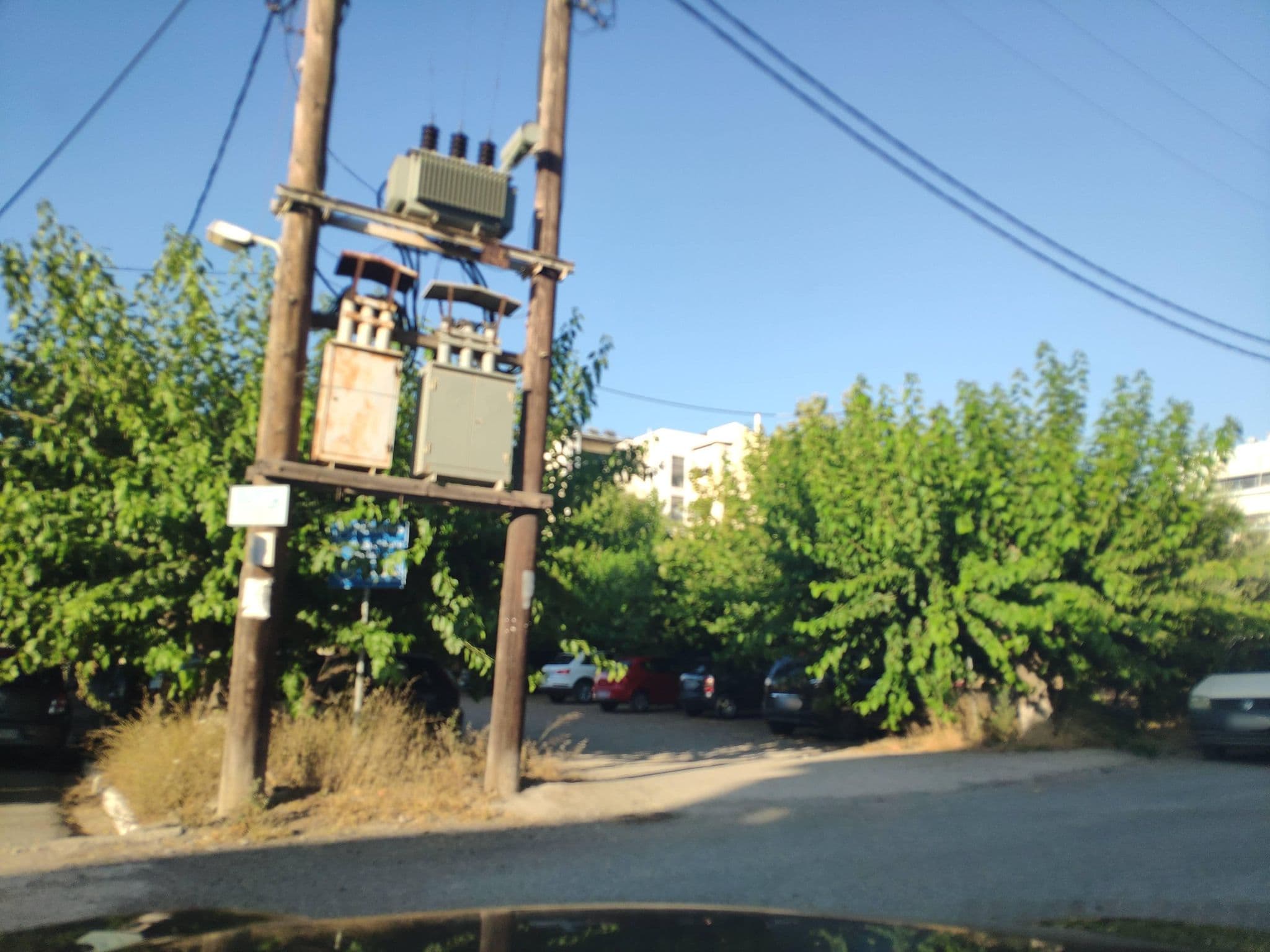 Street view near Kyparissia Beach Hotel, Kyparissía — © pppetros (CC BY-SA · Mapillary)