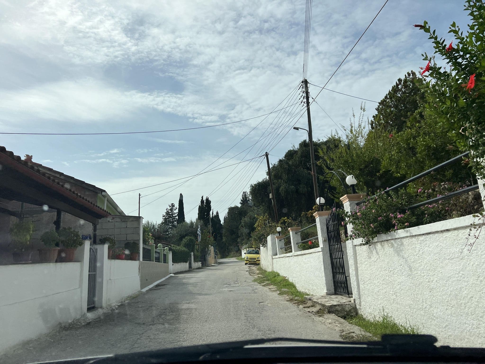 Street view near Maria's Paradise, Nýmfes — © VMConsulting (CC BY-SA · Mapillary)