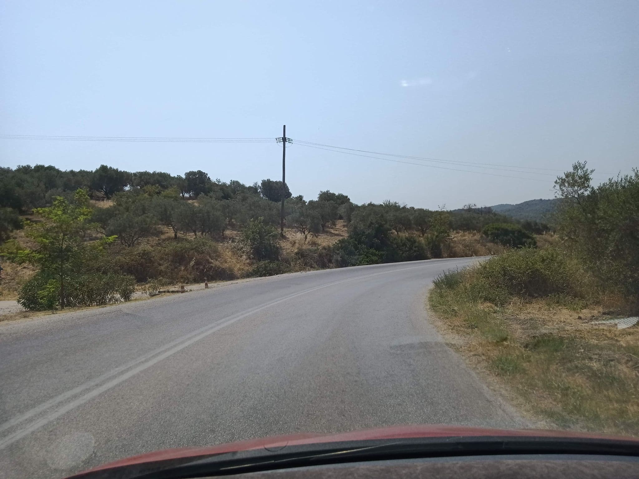 Street view near White Stone Villas Dimitra and Eleni, Níkiti