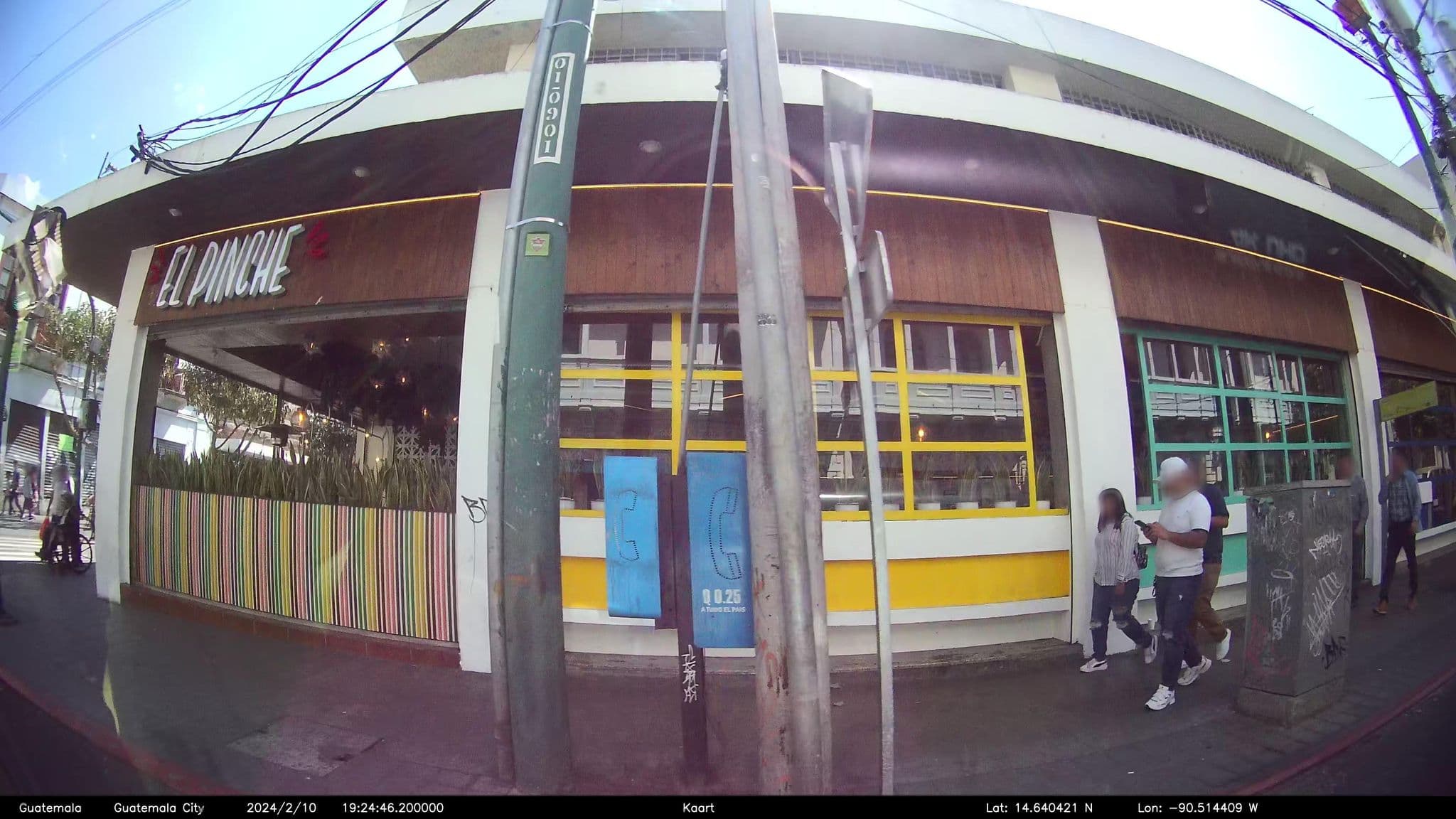 Street view near Hotel Pan American, Guatemala City — © kaart_2 (CC BY-SA · Mapillary)