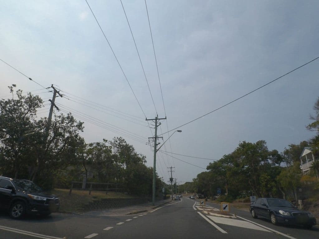 Street view near Hastings Cove Holiday Apartments, Bogangar — © mander (CC BY-SA · Mapillary)
