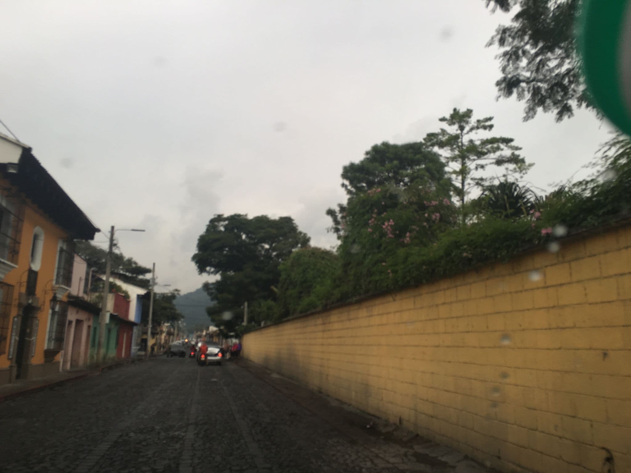Street view near La Quinta Lucía Hotel, Antigua Guatemala — © sarahantos (CC BY-SA · Mapillary)