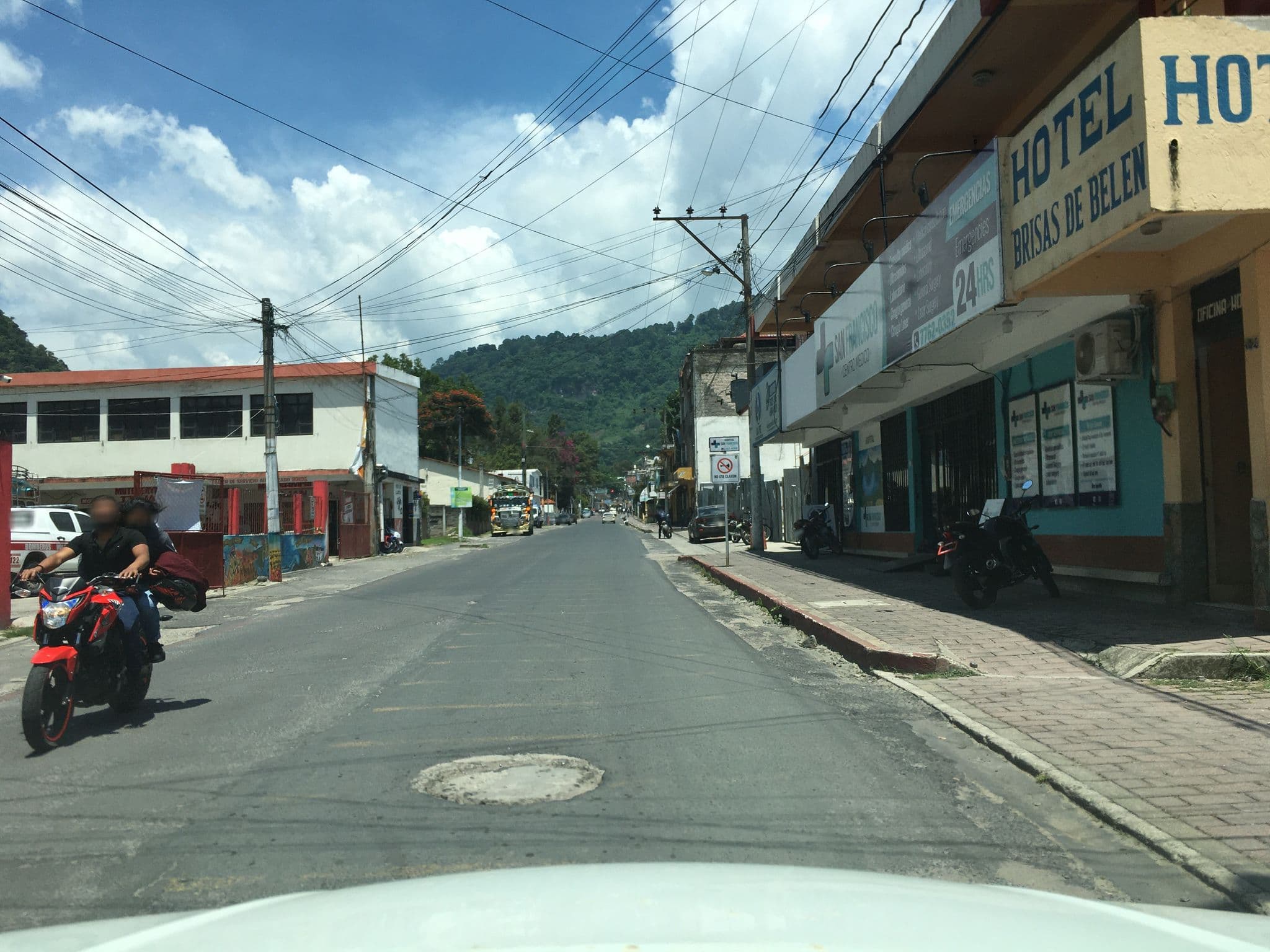 Street view near Hotel Brisas del Lago, Panajachel — © jaas (CC BY-SA · Mapillary)