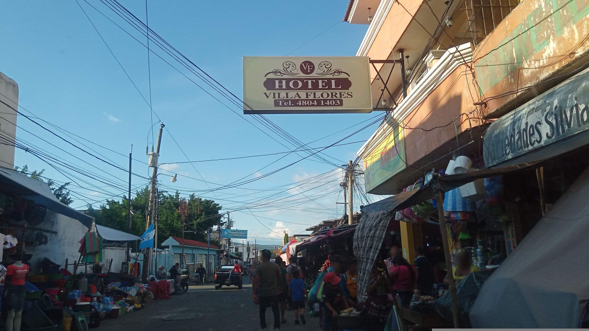 Street view near Hotel Victoria ll, Chiquimula — © ingetelca_telefono_5 (CC BY-SA · Mapillary)