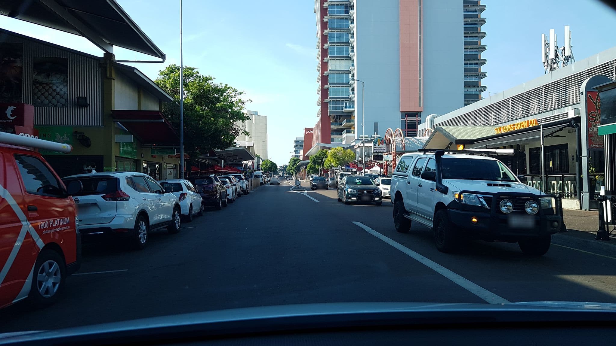 Street view near Youth Shack, Darwin — © outbacktesla (CC BY-SA · Mapillary)