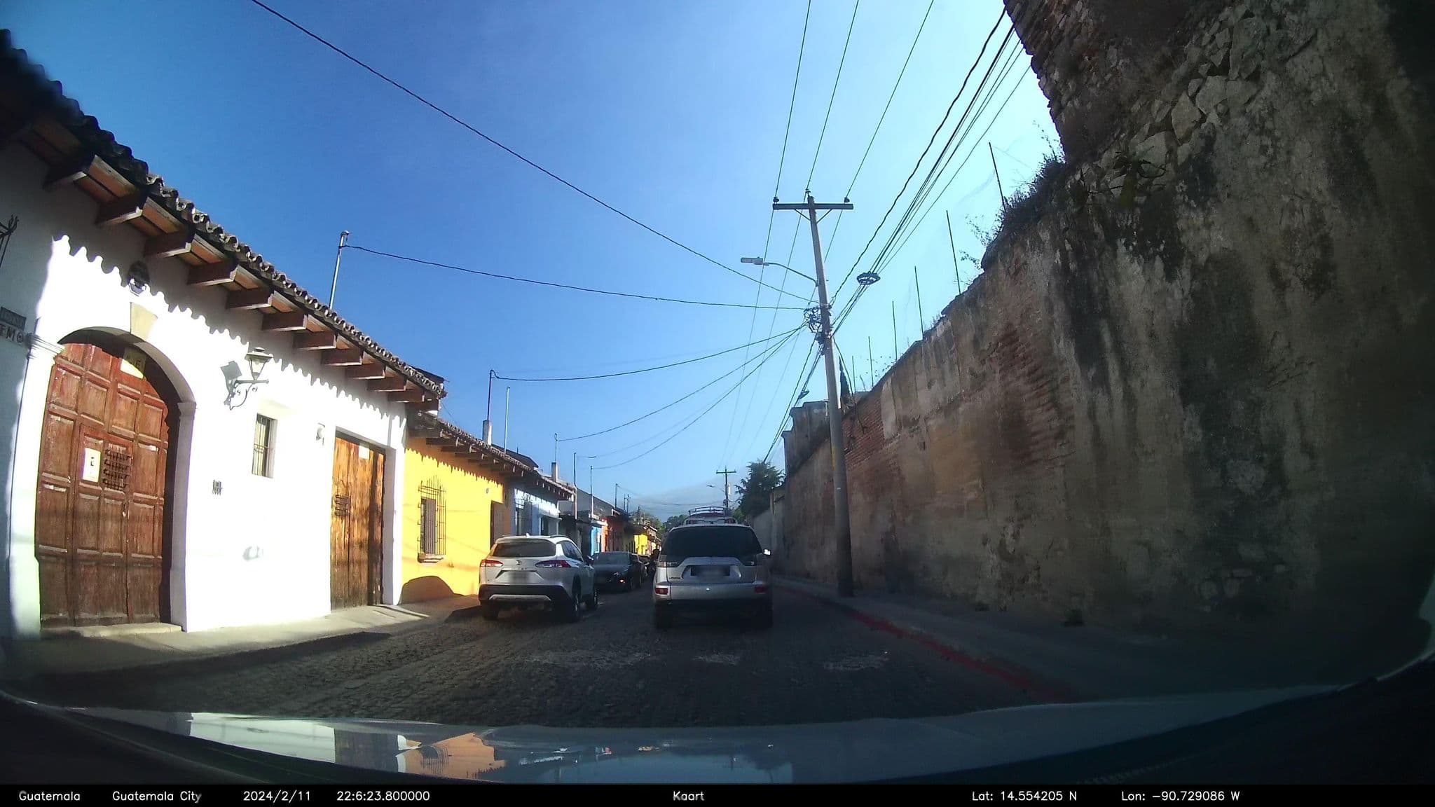 Street view near Hostal Colonial Antigua, Antigua Guatemala