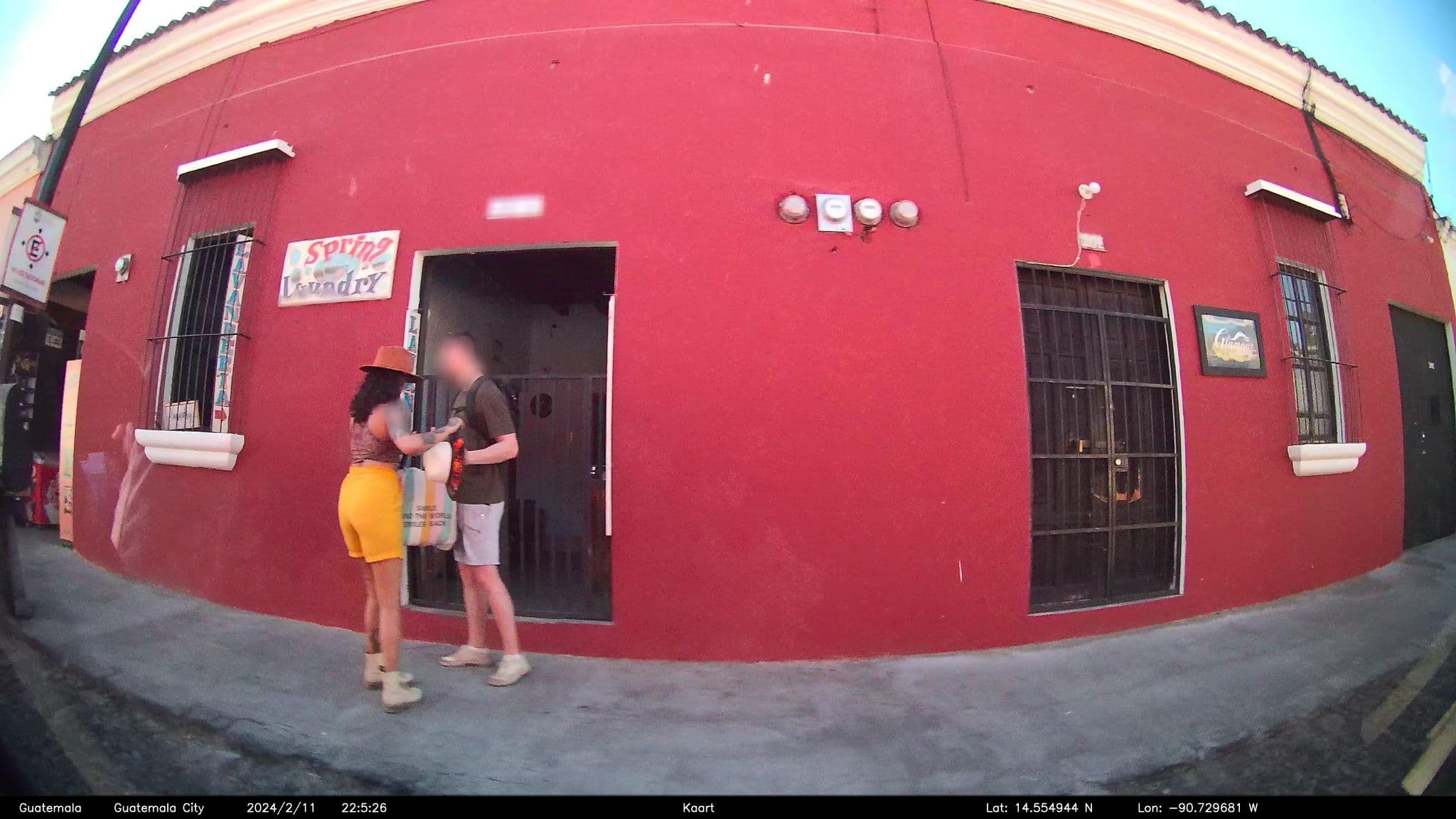 Street view near Froi Antigua Hostal, Antigua Guatemala — © kaart_2 (CC BY-SA · Mapillary)
