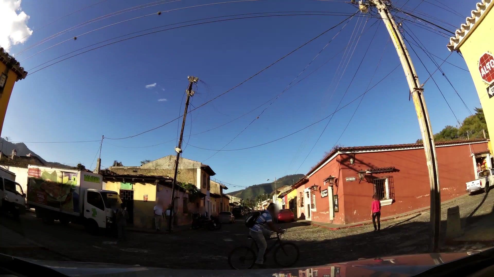 Street view near Ocote Hostal, Antigua Guatemala — © kaartcam (CC BY-SA · Mapillary)