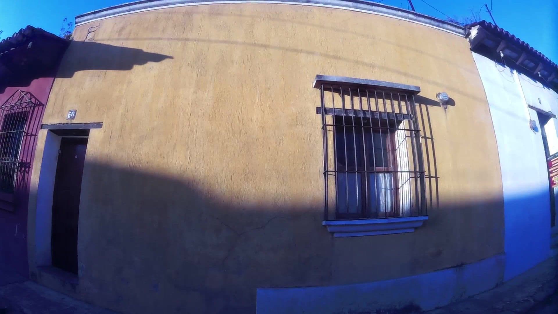 Street view near Volko Party Hostel, Antigua Guatemala — © kaartcam (CC BY-SA · Mapillary)