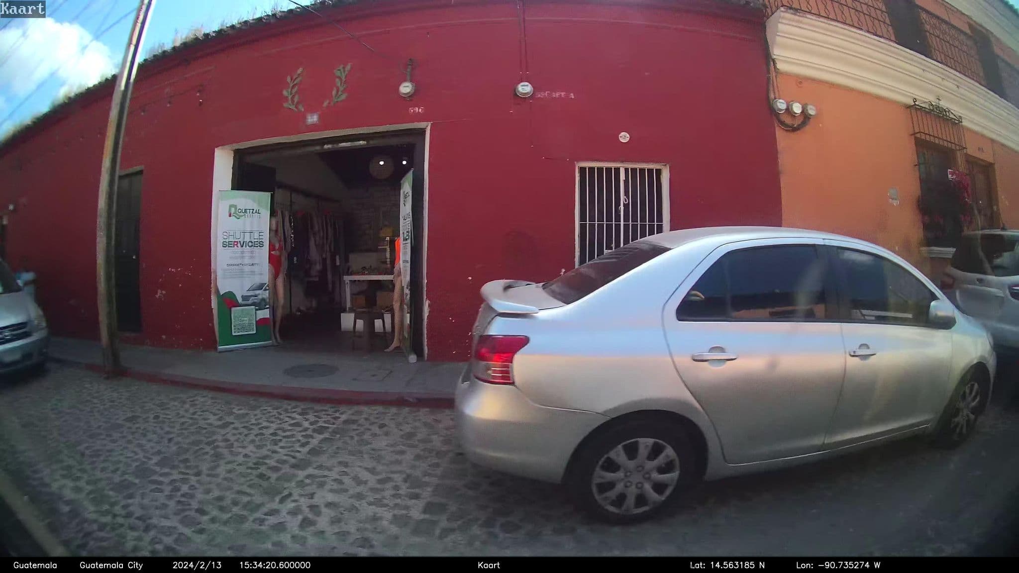 Street view near Terra Maya, Antigua Guatemala