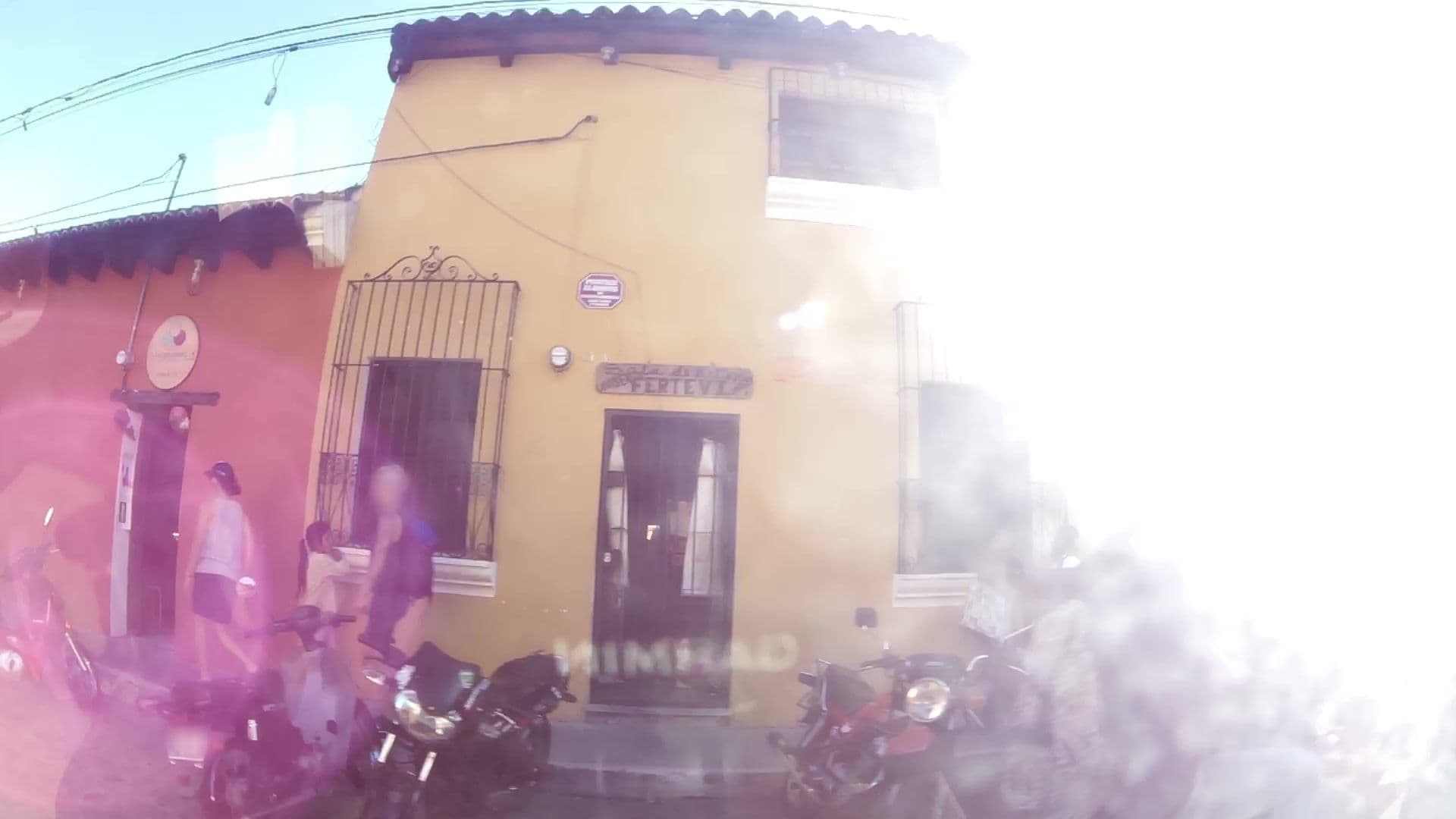 Street view near Hotel El Viajero, Antigua Guatemala — © kaartcam (CC BY-SA · Mapillary)