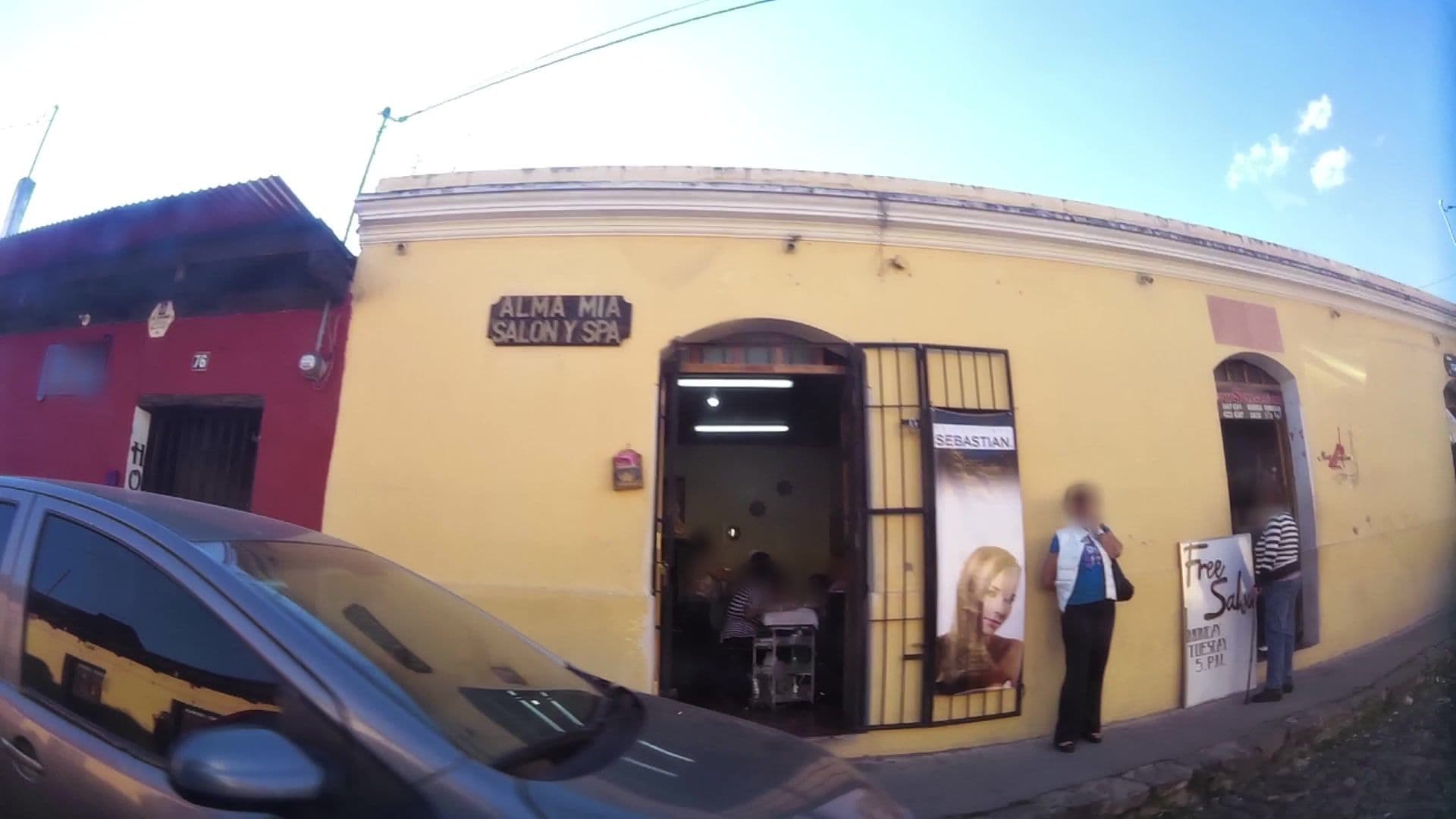 Street view near Hotel San Judas Tsdeo II, Antigua Guatemala — © kaartcam (CC BY-SA · Mapillary)