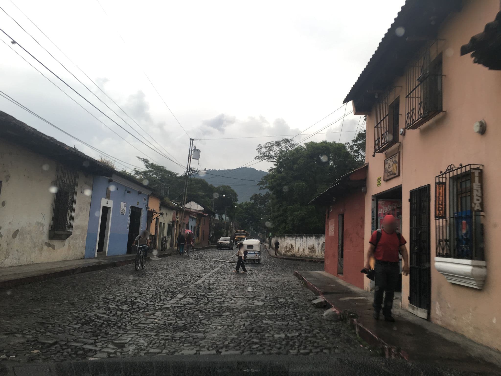 Street view near Casa Shalom, Antigua Guatemala
