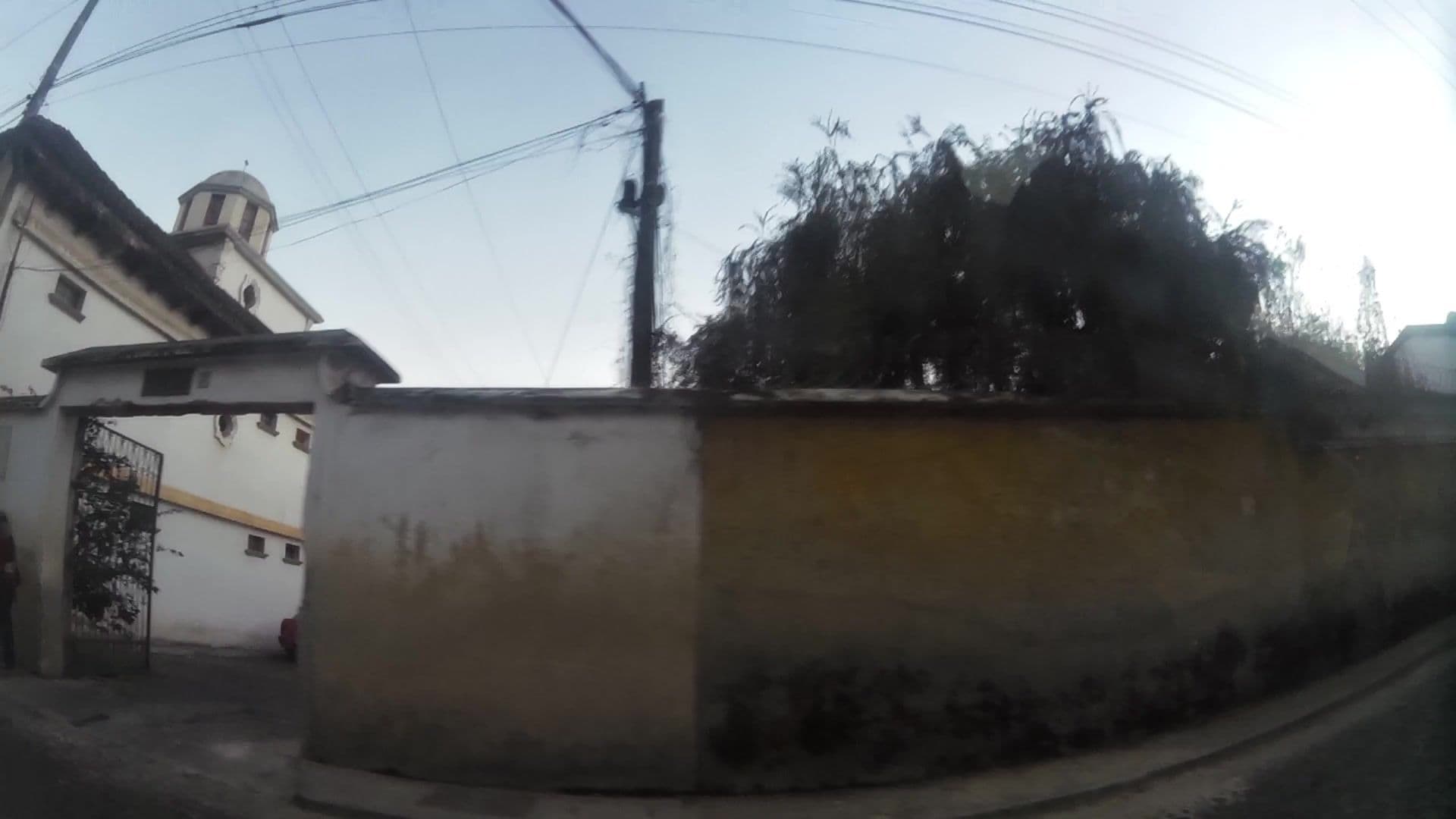 Street view near El Carmen Suites, Antigua Guatemala