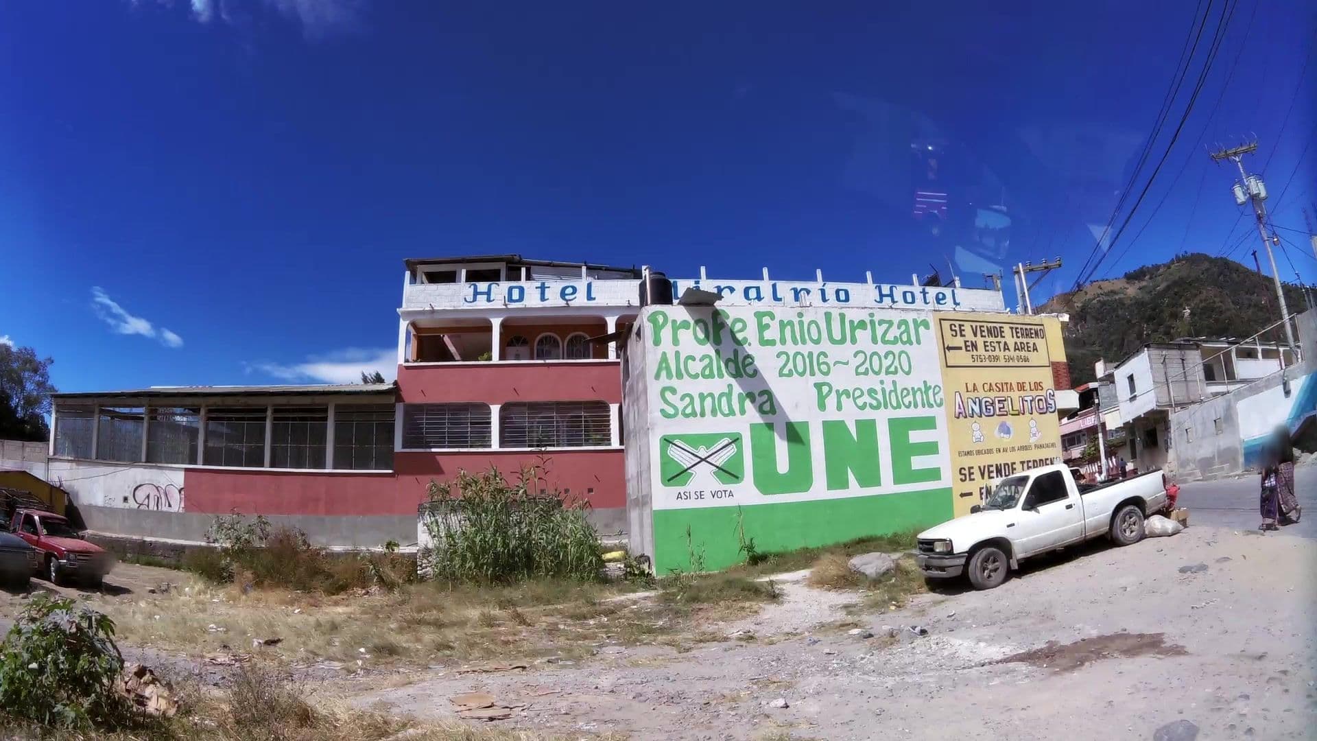 Street view near Hotel Miralrío, Panajachel — © kaartcam (CC BY-SA · Mapillary)
