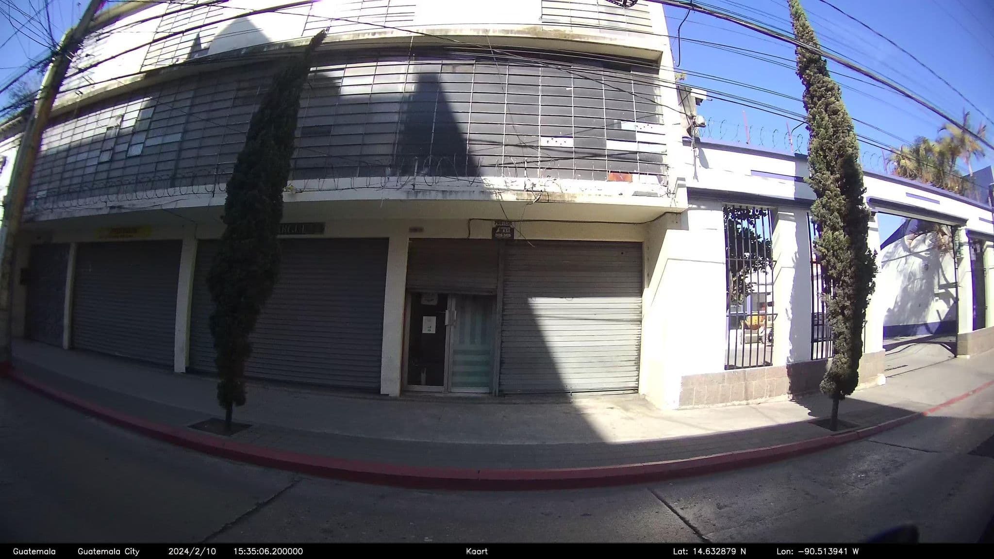 Street view near Hotel Tally, Guatemala City — © kaart_2 (CC BY-SA · Mapillary)