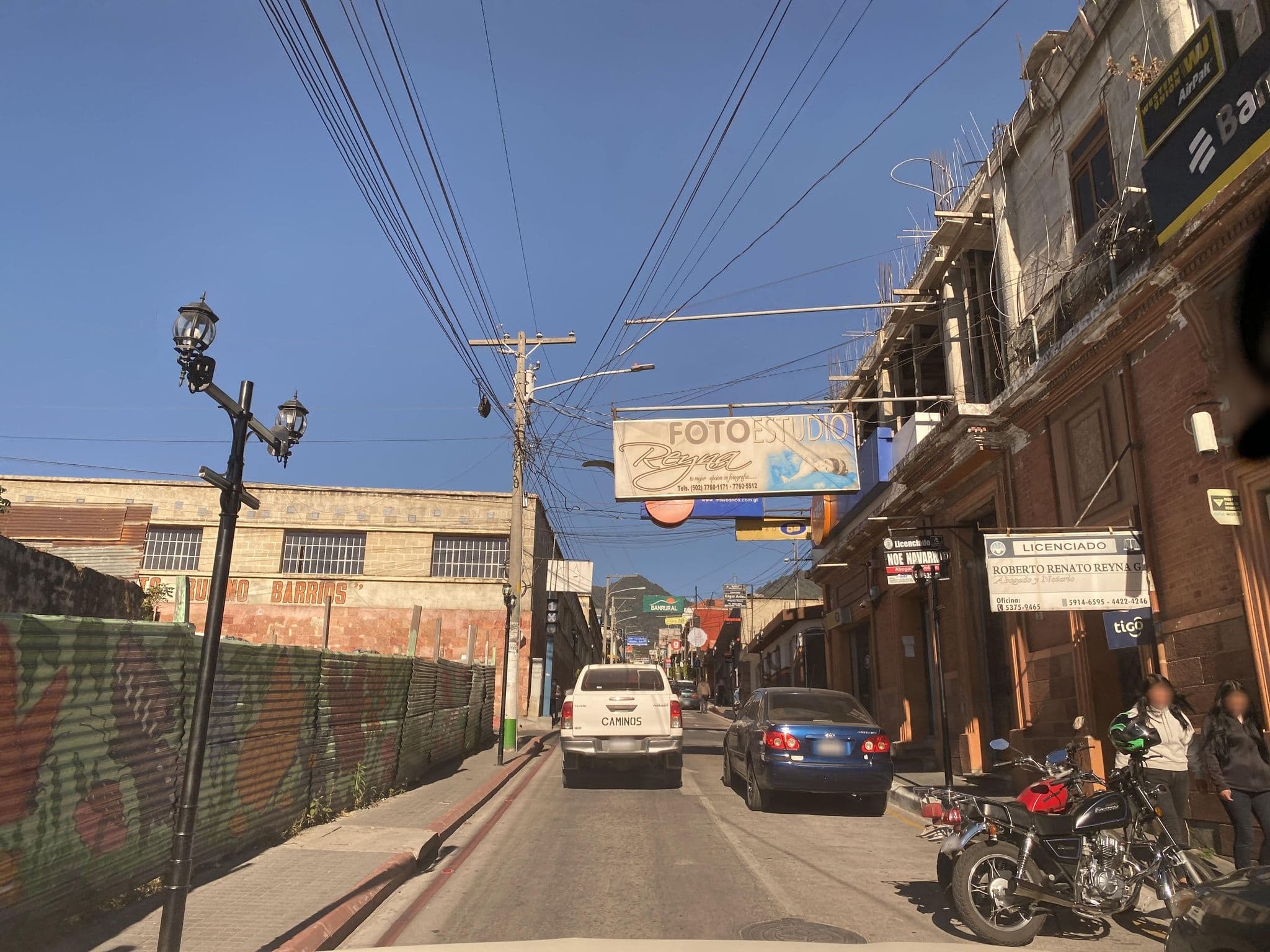 Street view near Posada de don Jose León, San Marcos — © fabianhinojosa (CC BY-SA · Mapillary)