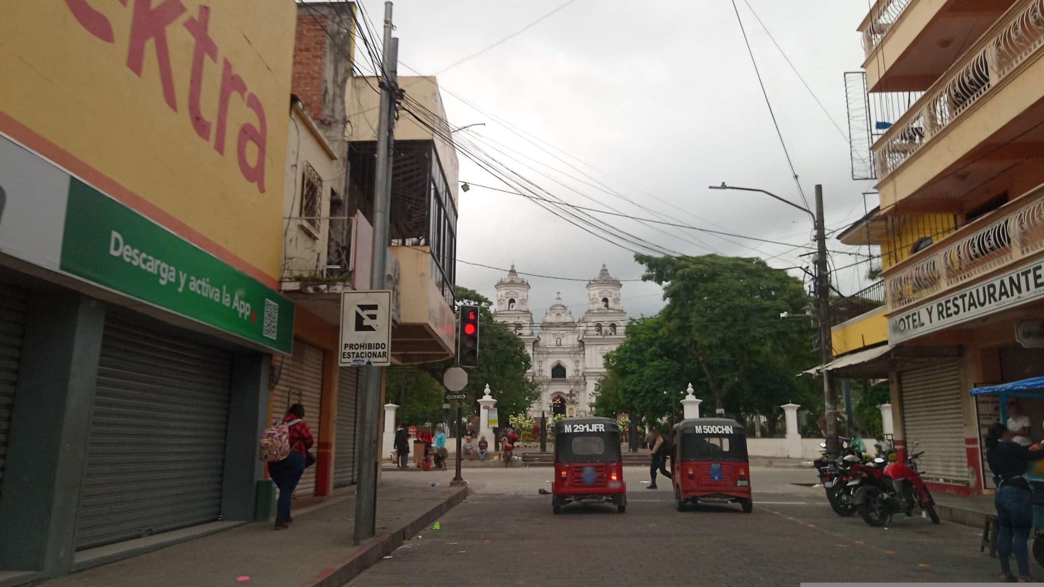 Street view near Hotel Las Cúpulas, Esquipulas — © ingetelca_telefono_5 (CC BY-SA · Mapillary)
