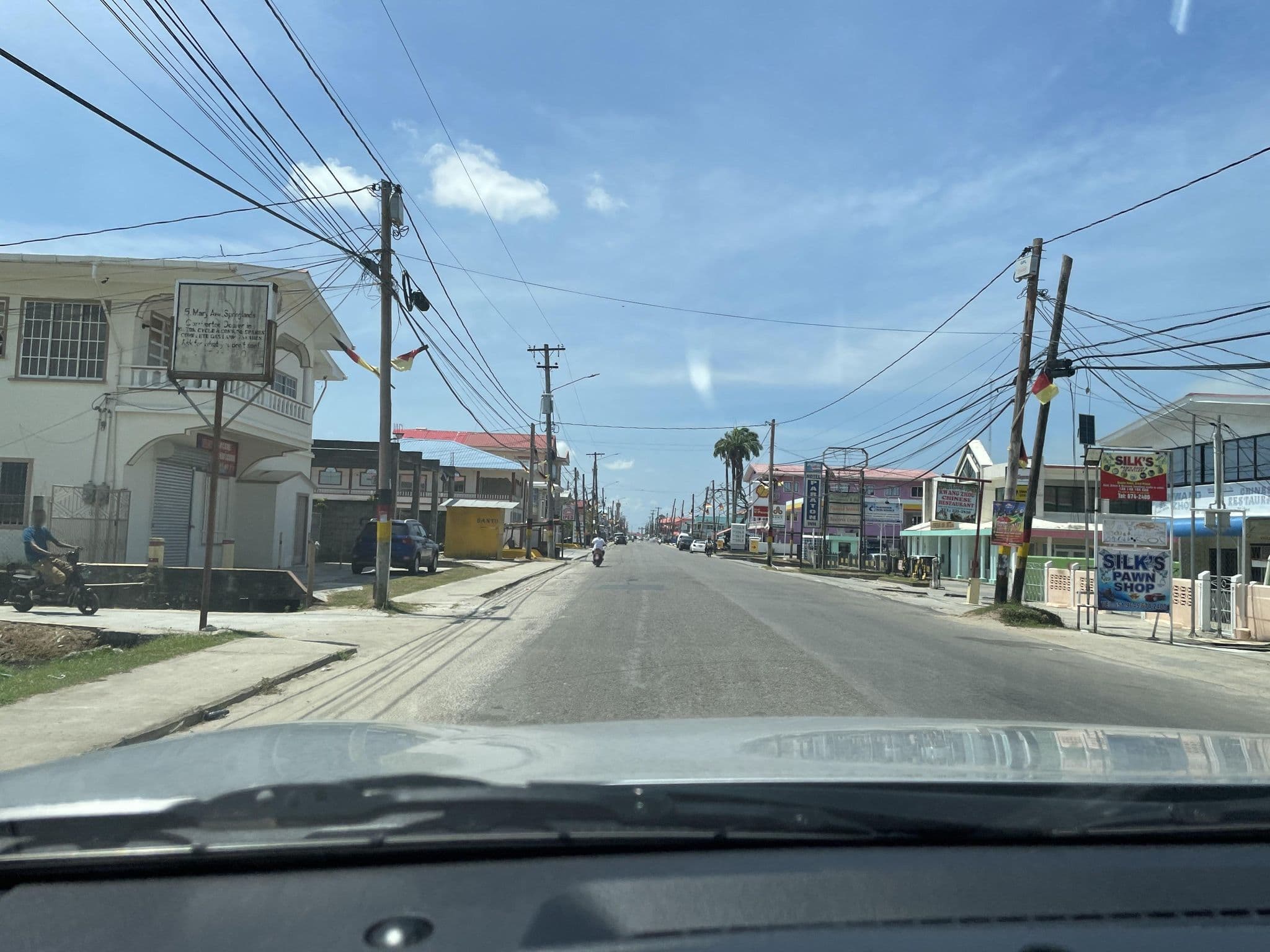 Street view near Riverton Suites, Skeldon — © xavi2018 (CC BY-SA · Mapillary)