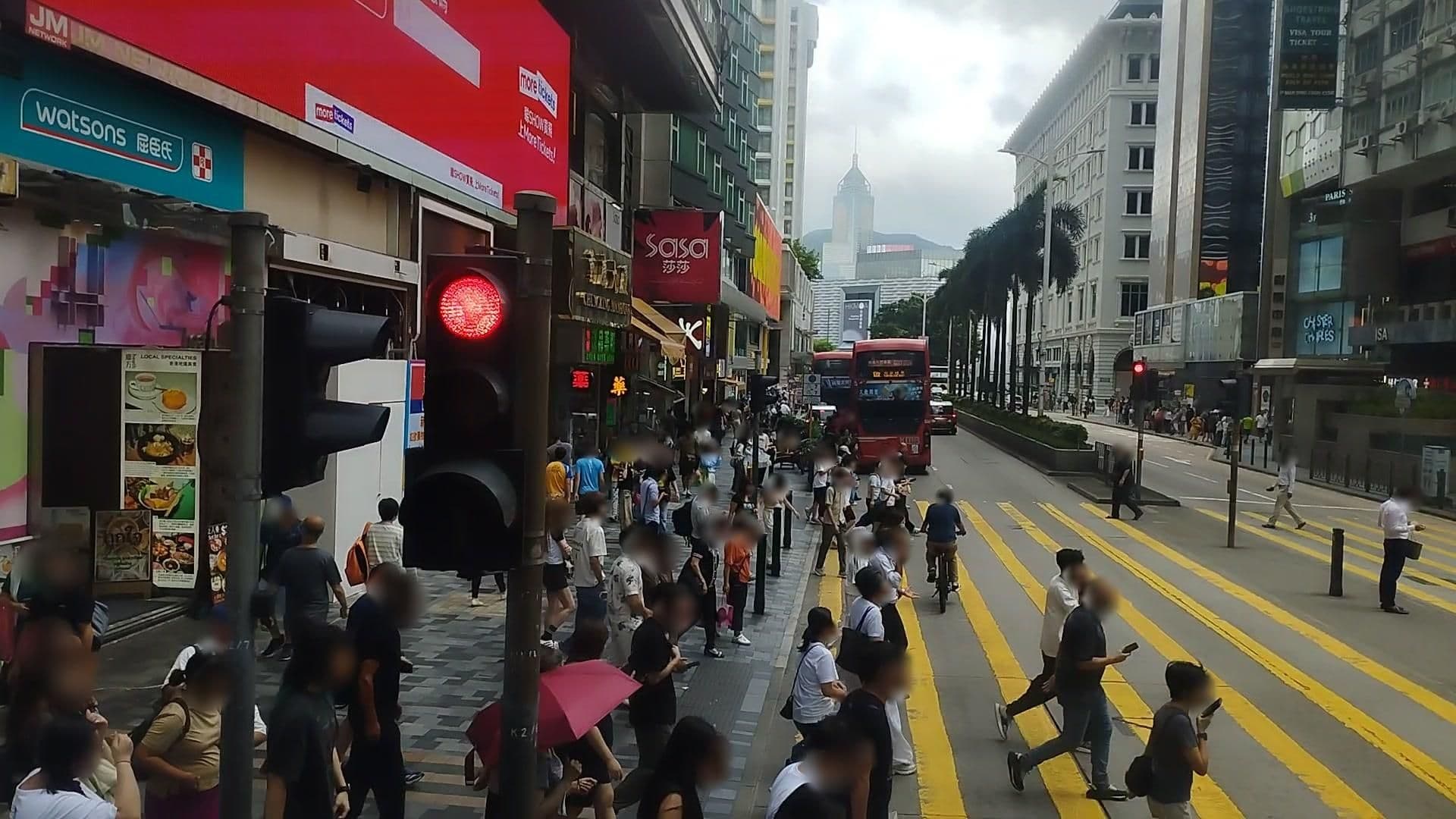 Street view near New Asia Guesthouse, Tsim Sha Tsui