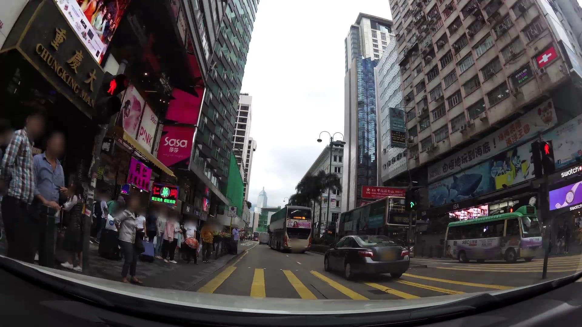Street view near Peking Guesthouse, Tsim Sha Tsui