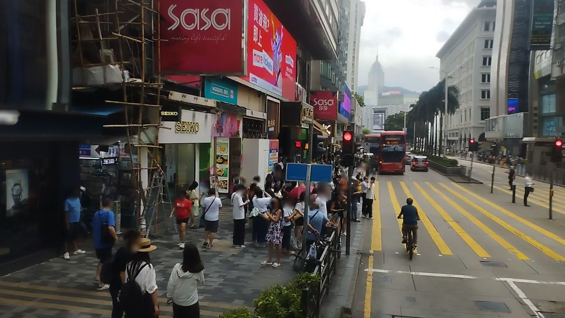 Street view near Tai Wan Guesthouse, Tsim Sha Tsui — © kingkingHK (CC BY-SA · Mapillary)
