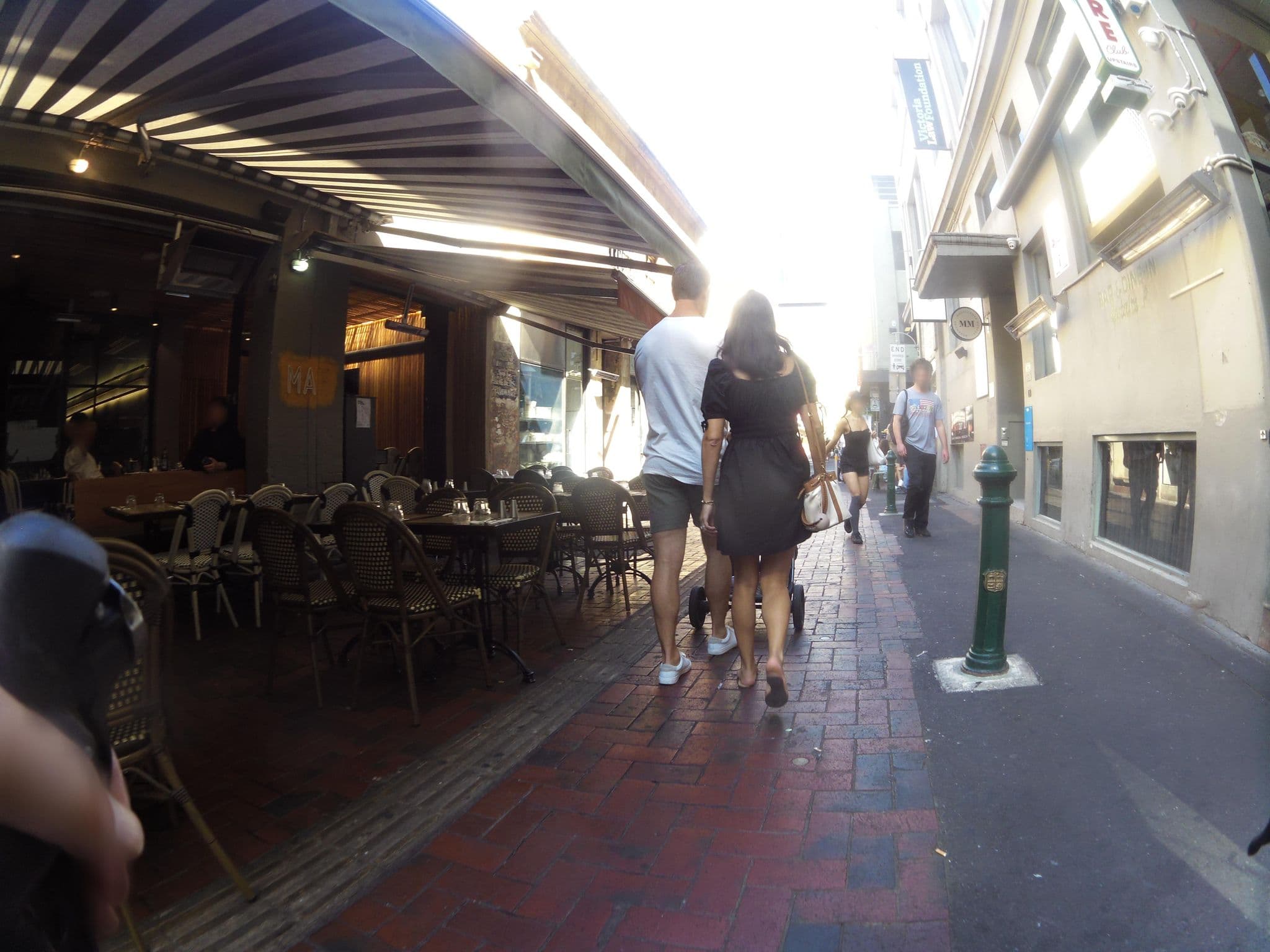 Street view near YTI Garden Hotel, Melbourne — © skillsy (CC BY-SA · Mapillary)