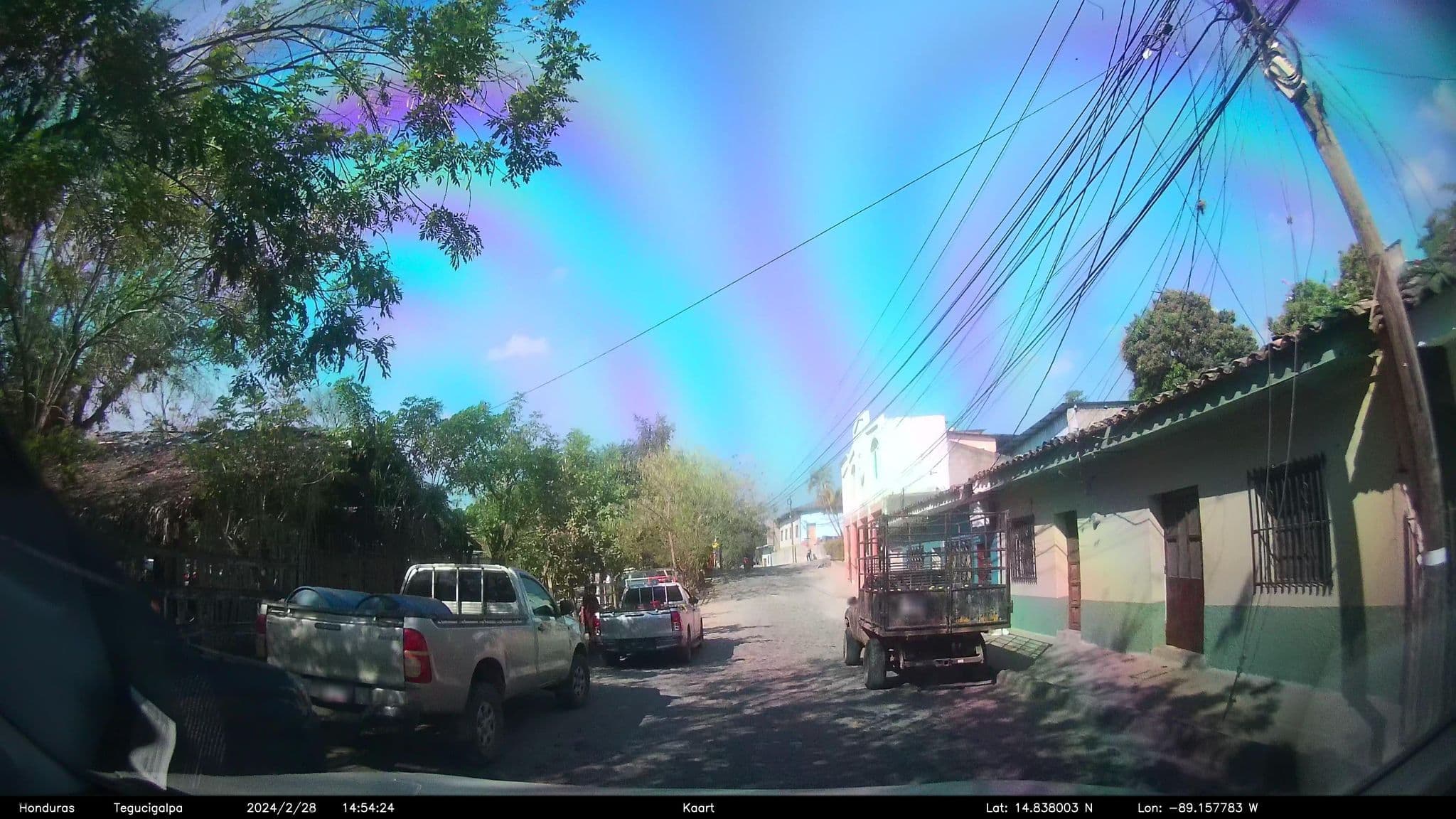 Street view near Graditas Mayas, Copán Ruinas — © kaart_1 (CC BY-SA · Mapillary)
