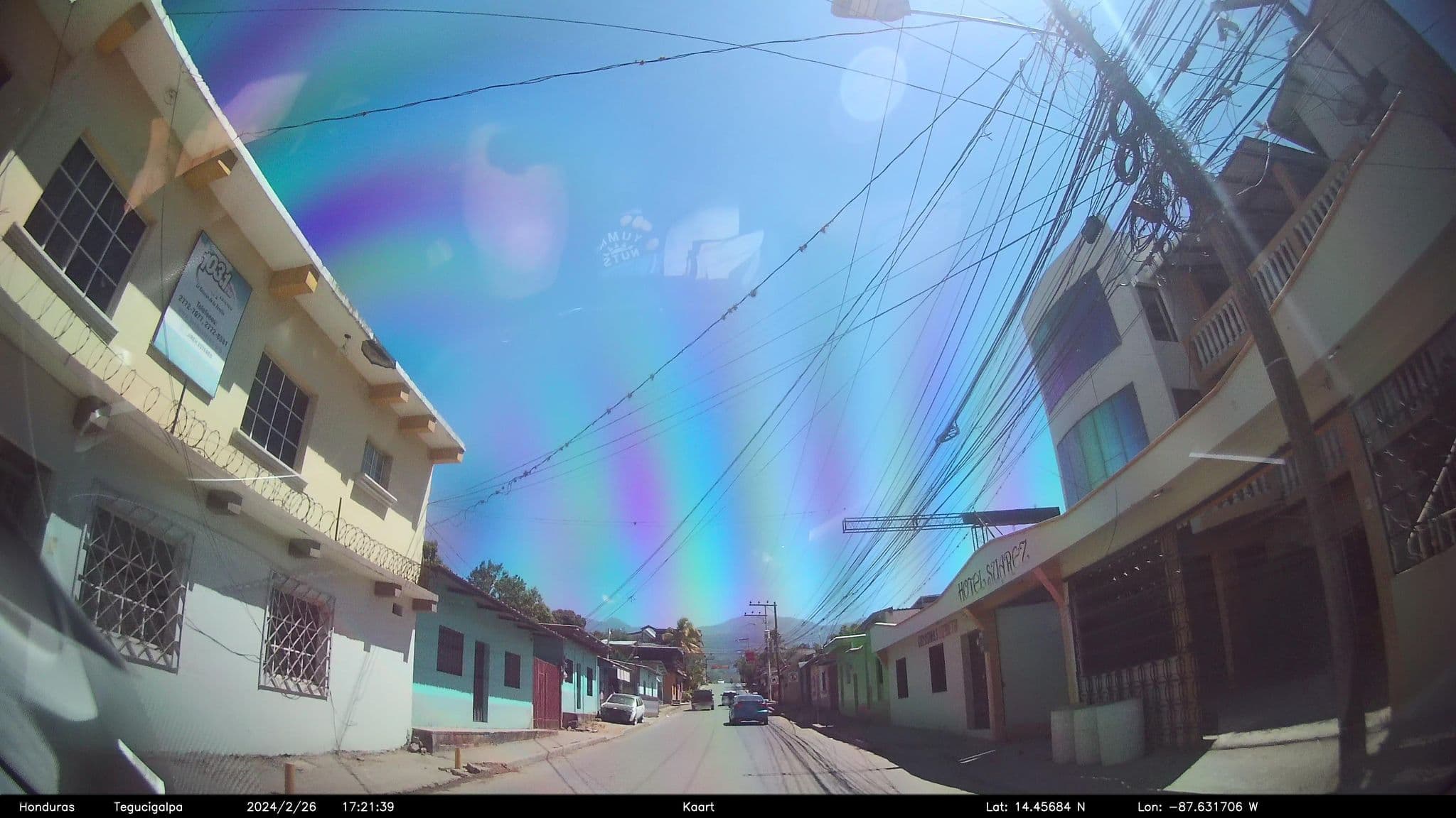 Street view near Hotel Suarez, Comayagua — © kaart_4 (CC BY-SA · Mapillary)