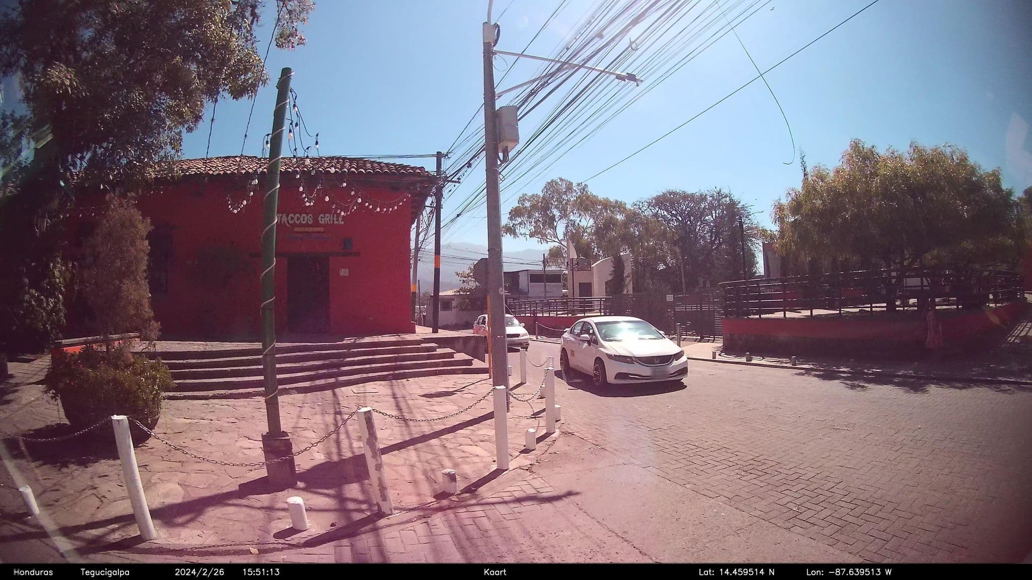 Street view near Hotel Caxa Real, Comayagua — © kaart_4 (CC BY-SA · Mapillary)