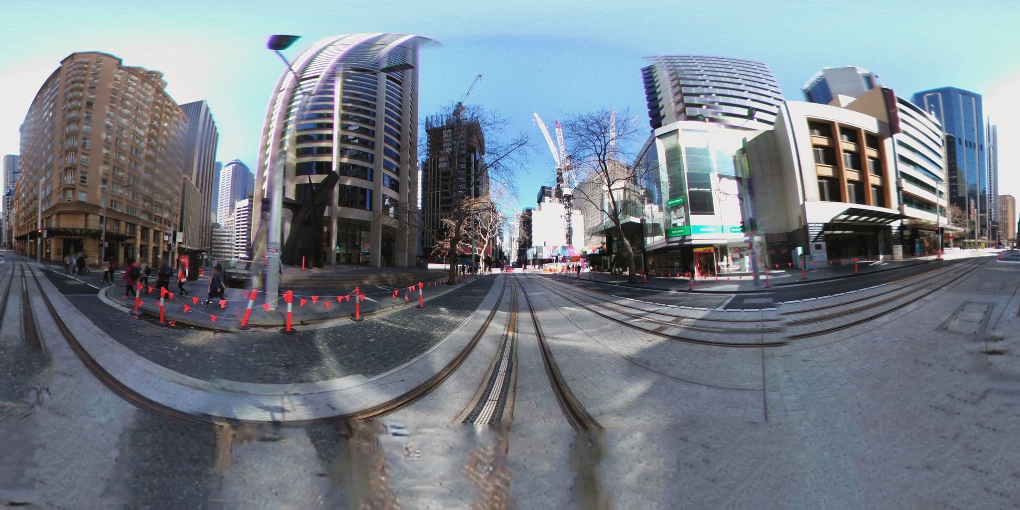 Street view near Mantra Hotel, Sydney Central Business District — © aharvey (CC BY-SA · Mapillary)